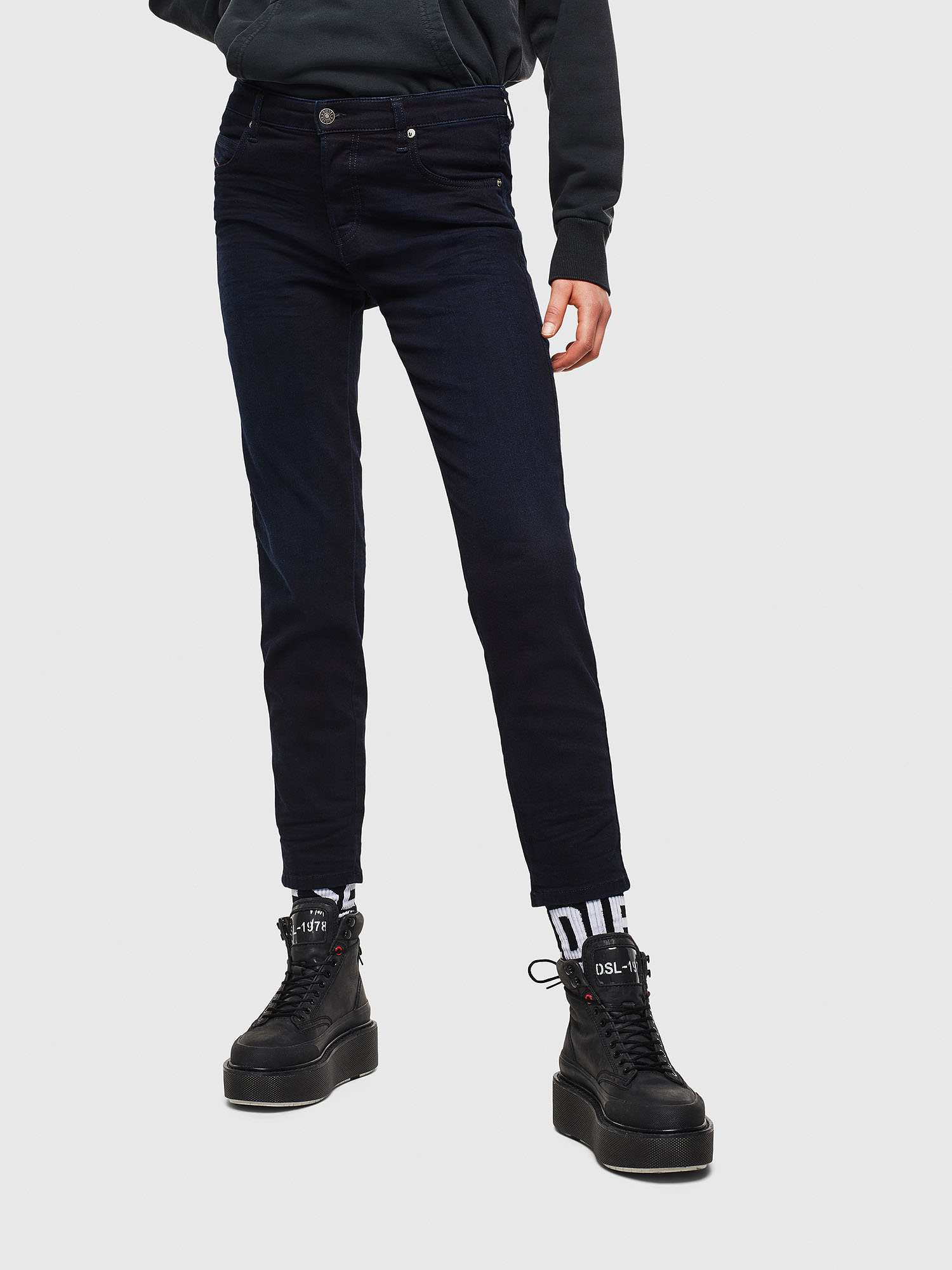 Babhila 0095X, Dark Blue Diesel - Babhila 0095X, Dark Blue - Jeans - Image 1