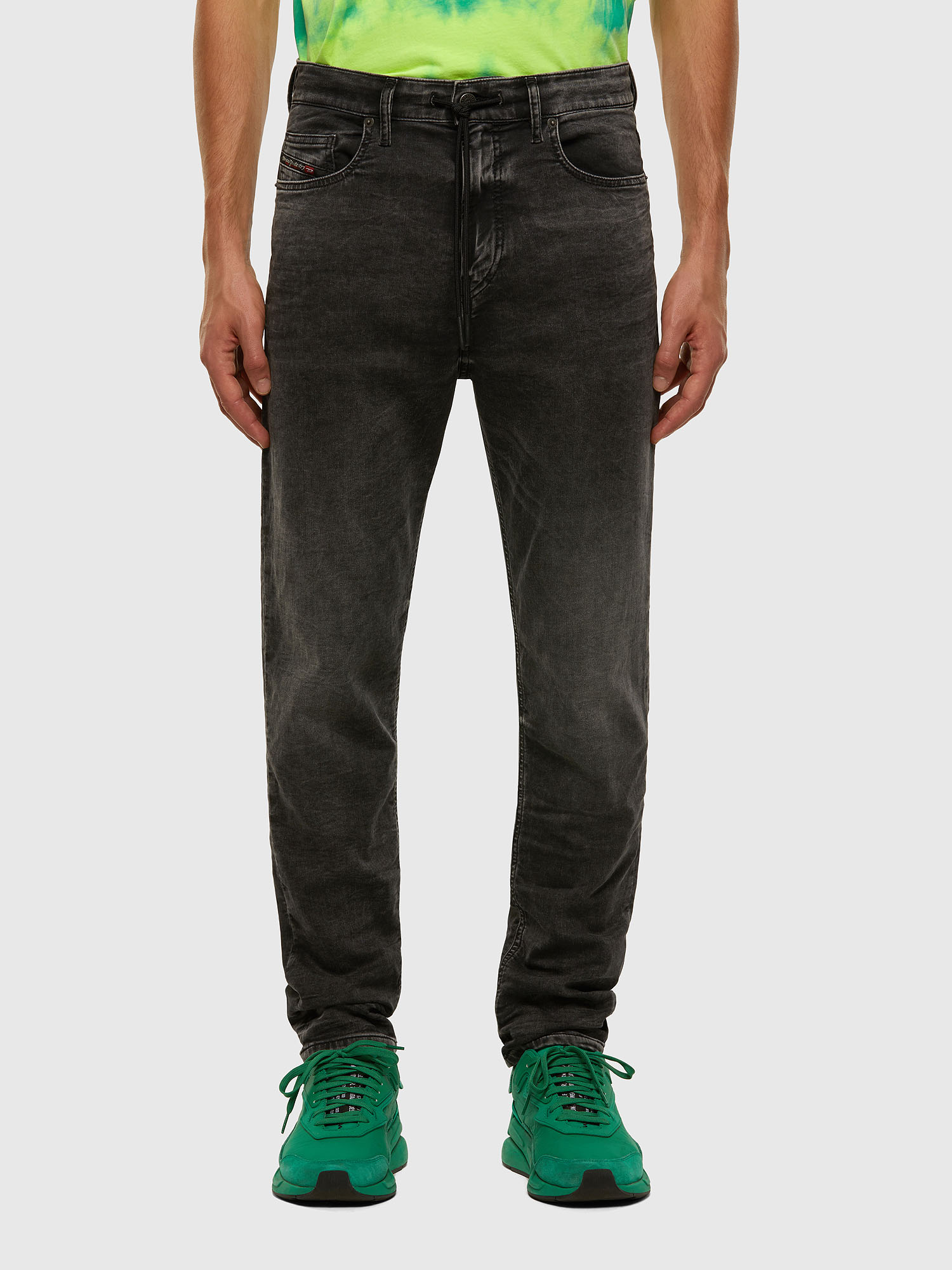 D-Vider JoggJeans 009FZ, Black/Dark grey Diesel - D-Vider JoggJeans 009FZ, Black/Dark grey - Jeans - Image 1