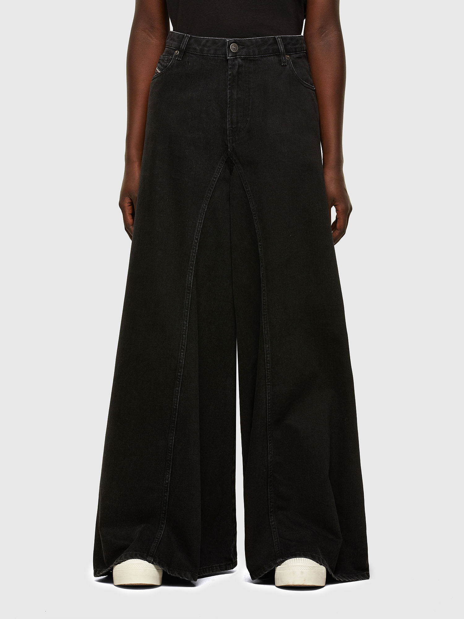 D-Spritzz 009RN, Black/Dark grey Diesel - D-Spritzz 009RN, Black/Dark grey - Jeans - Image 1