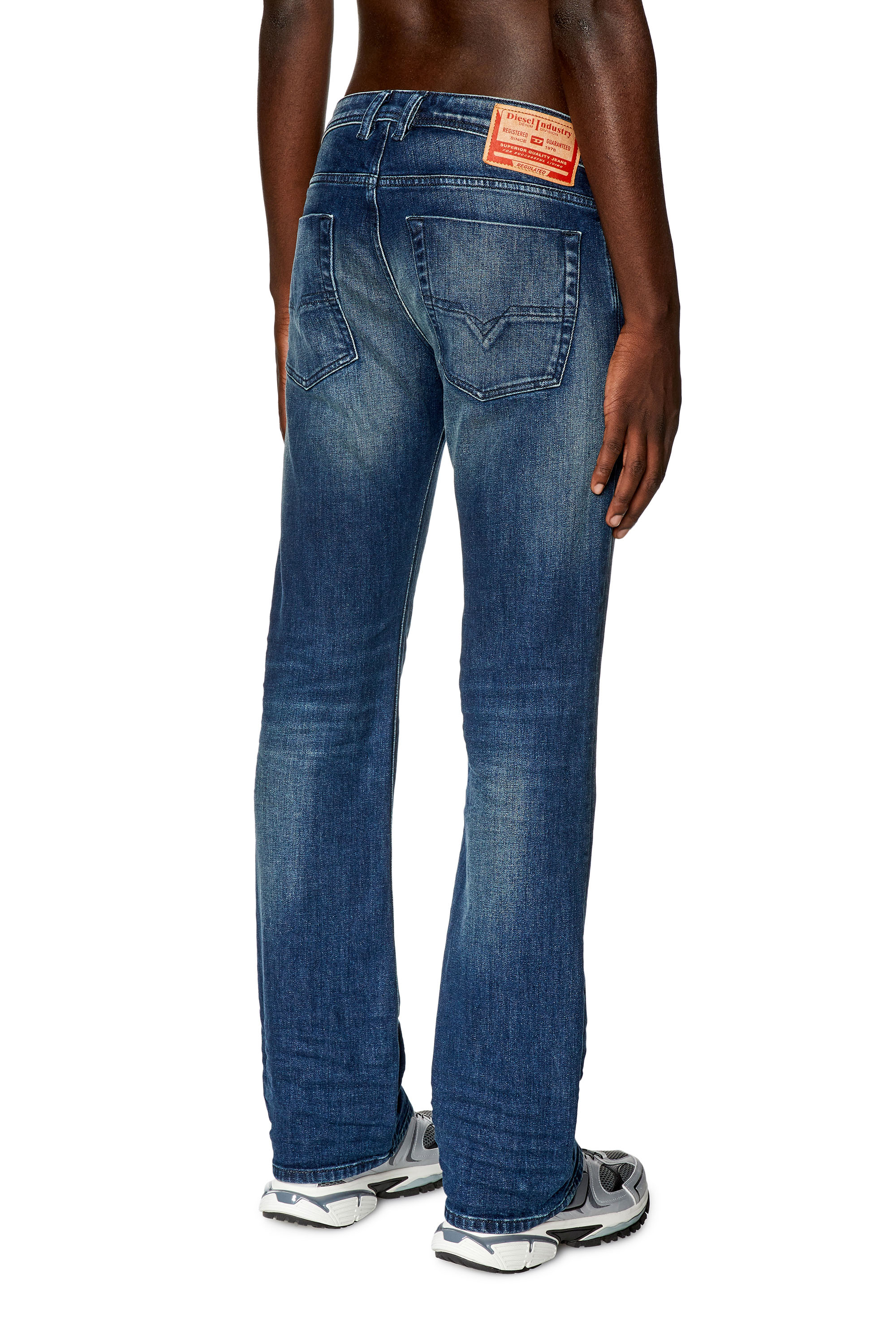 Diesel - Man's Bootcut Jeans Zatiny R69SF, Dark Blue - 4