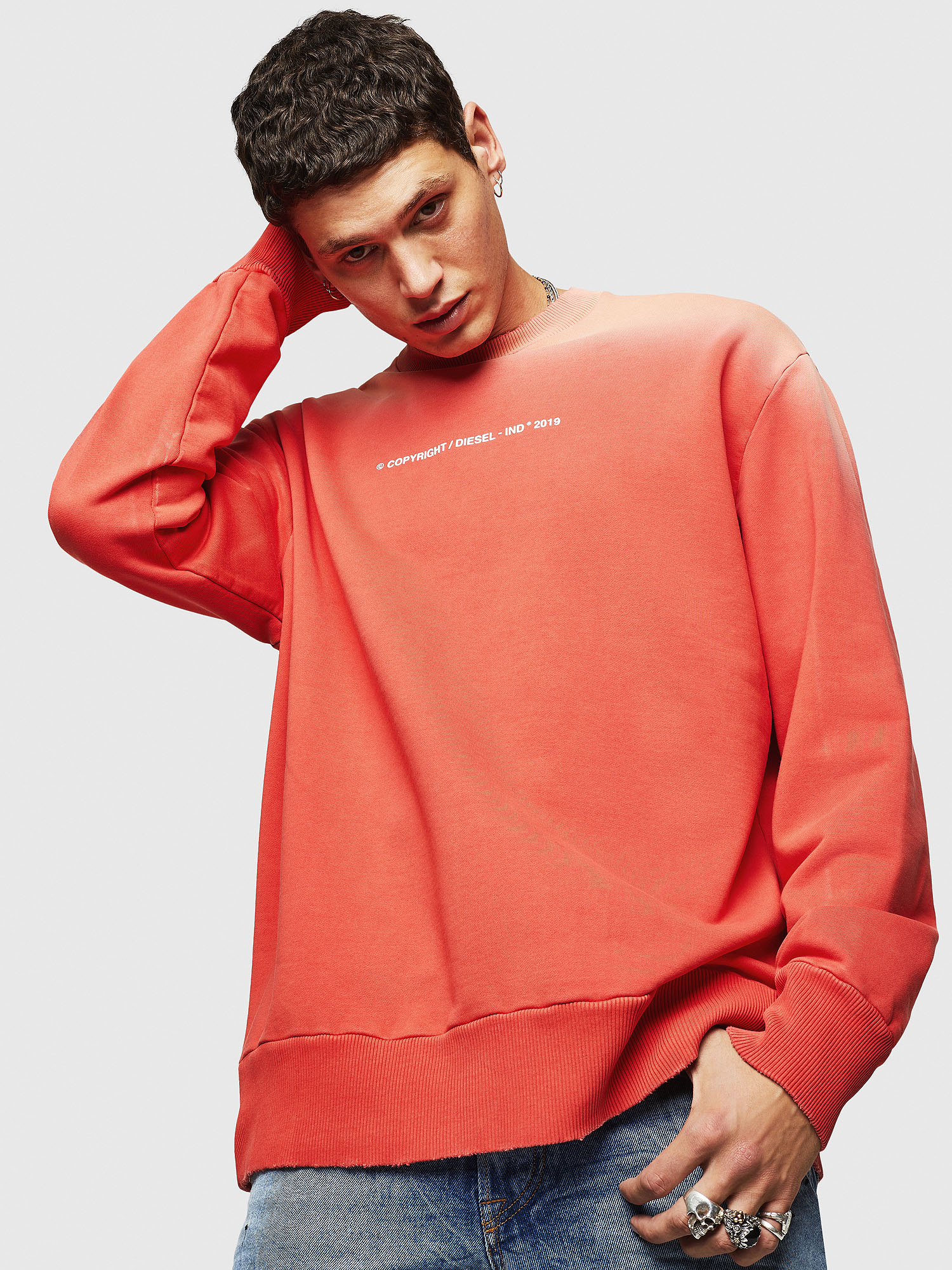 S-BAY-SUN, Orange Diesel - S-BAY-SUN, Orange - Sweaters - Image 1