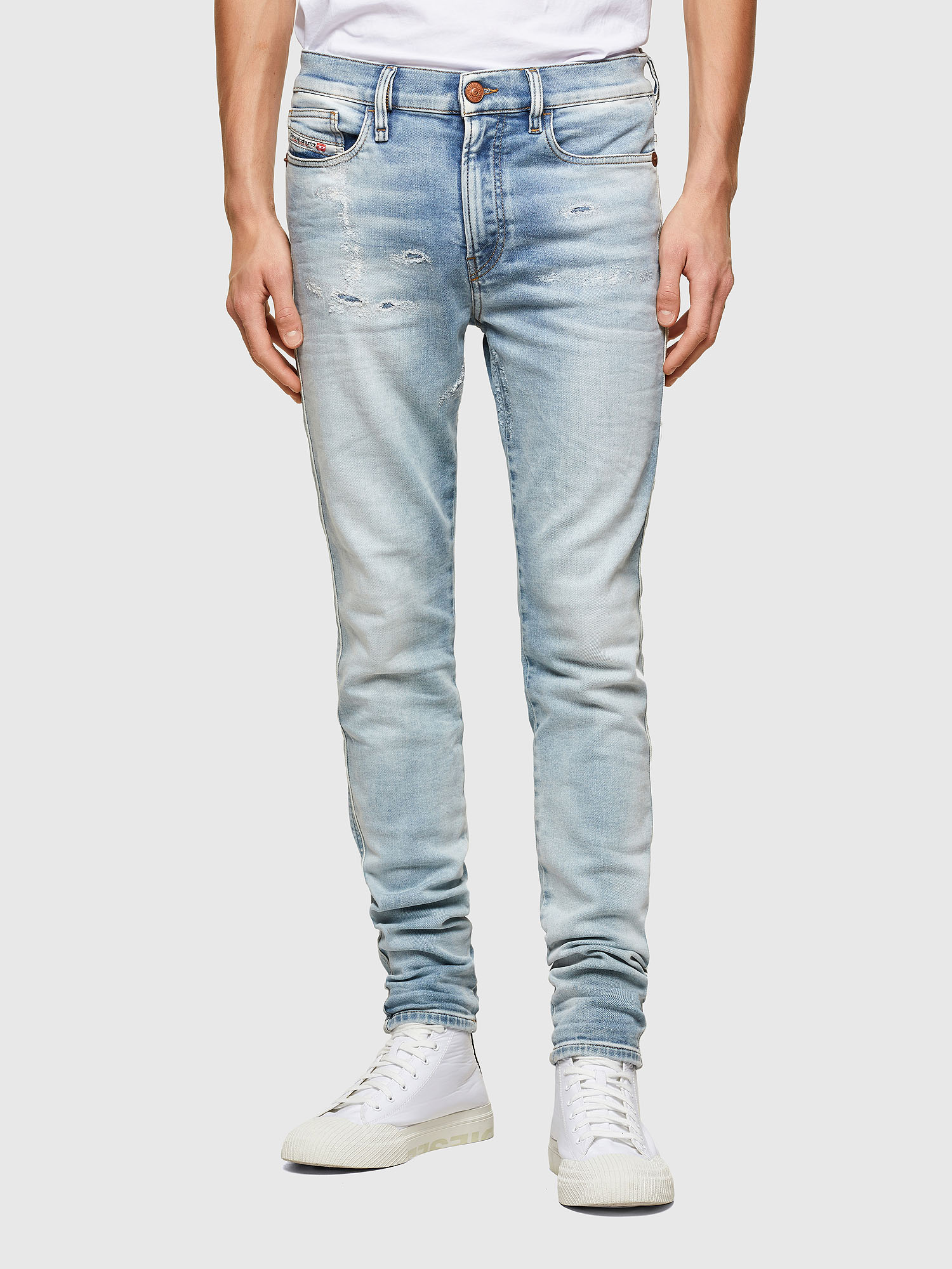 D-Reeft JoggJeans® 069UC, Light Blue Diesel - D-Reeft JoggJeans® 069UC, Light Blue - Jeans - Image 1