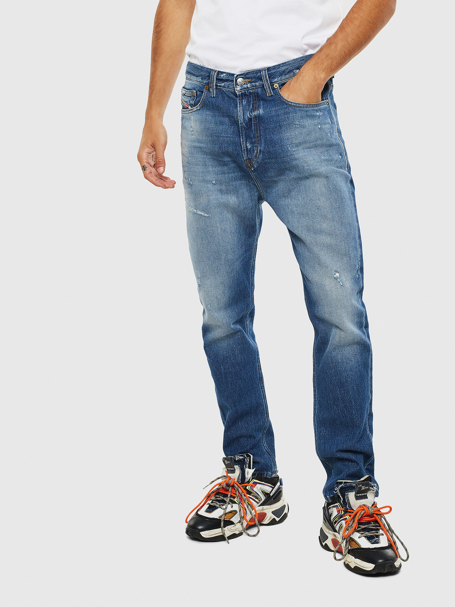D-Vider 0097B, Medium blue Diesel - D-Vider 0097B, Medium blue - Jeans - Image 1