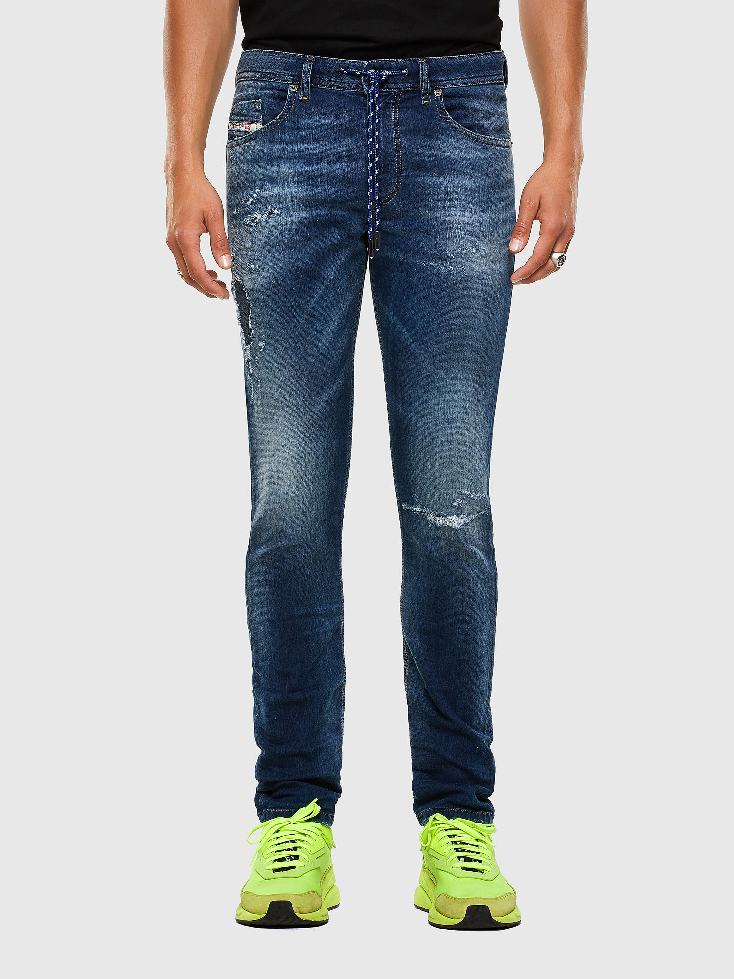 Thommer JoggJeans 069PL, Dark Blue Diesel - Thommer JoggJeans 069PL, Dark Blue - Jeans - Image 1