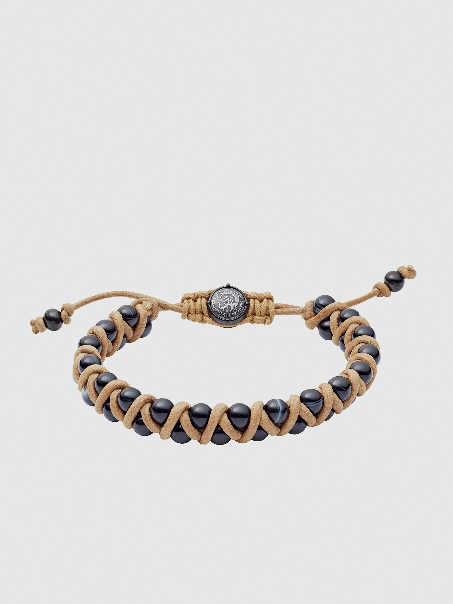 DIESEL Wear Dx1006060 in Brown Womens Mens Jewellery Mens Bracelets 