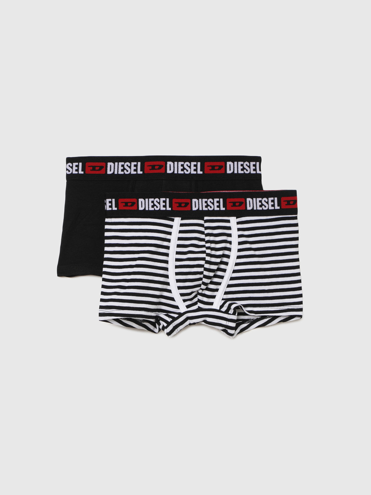 UMBX-UDAMIENBIPACK-A, Black/White Diesel - UMBX-UDAMIENBIPACK-A, Black/White - Underwear - Image 1