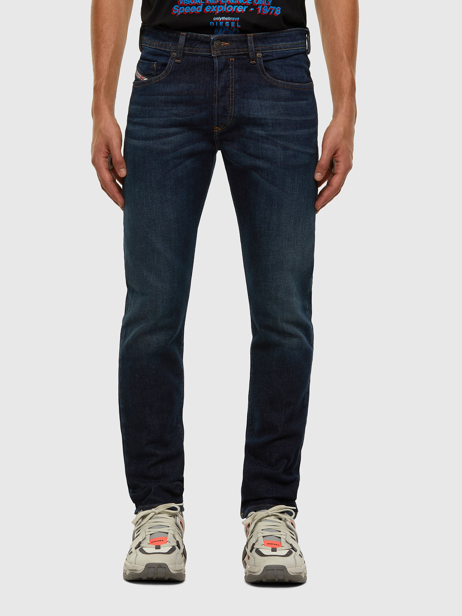 Buster 009HN, Dark Blue Diesel - Buster 009HN, Dark Blue - Jeans - Image 1