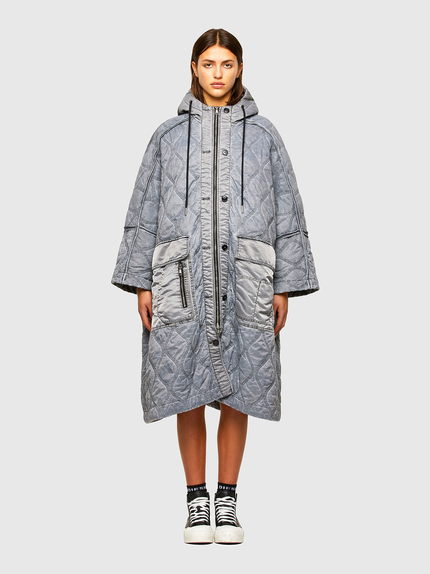 W-DAYA, Grey Diesel - W-DAYA, Grey - Winter Jackets - Image 1