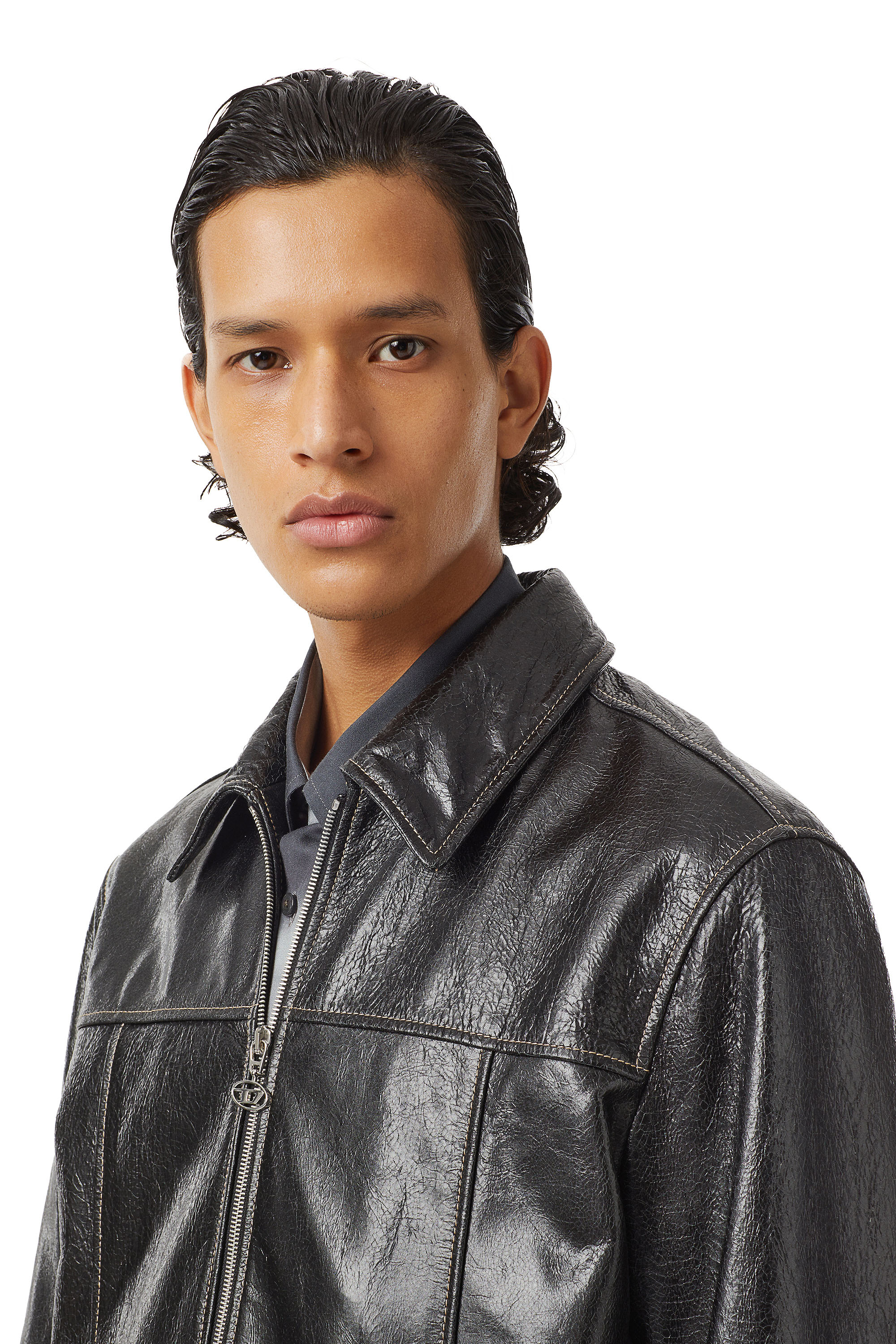 diesel black jacket
