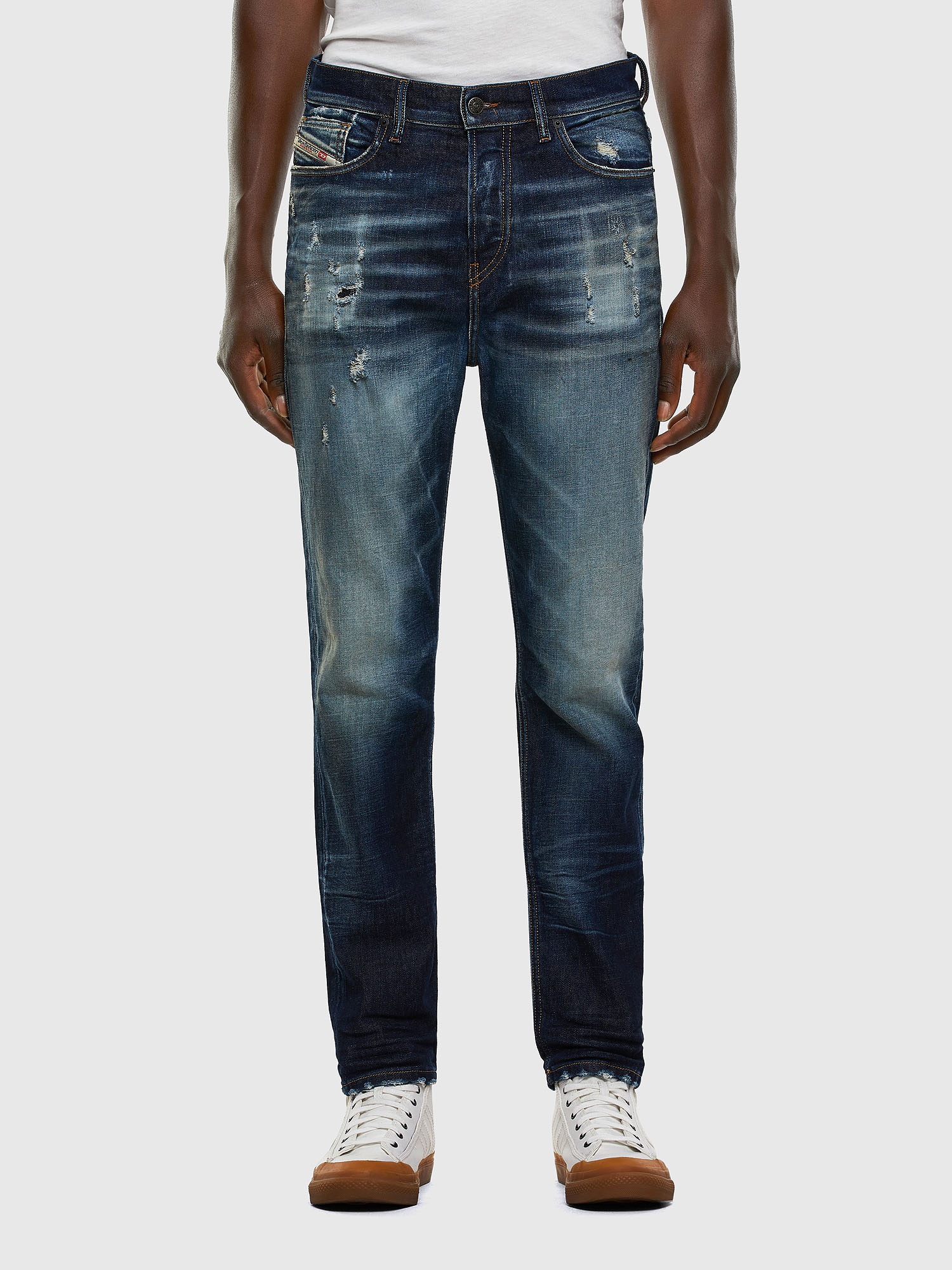 D-Vider 0092I, Dark Blue Diesel - D-Vider 0092I, Dark Blue - Jeans - Image 1