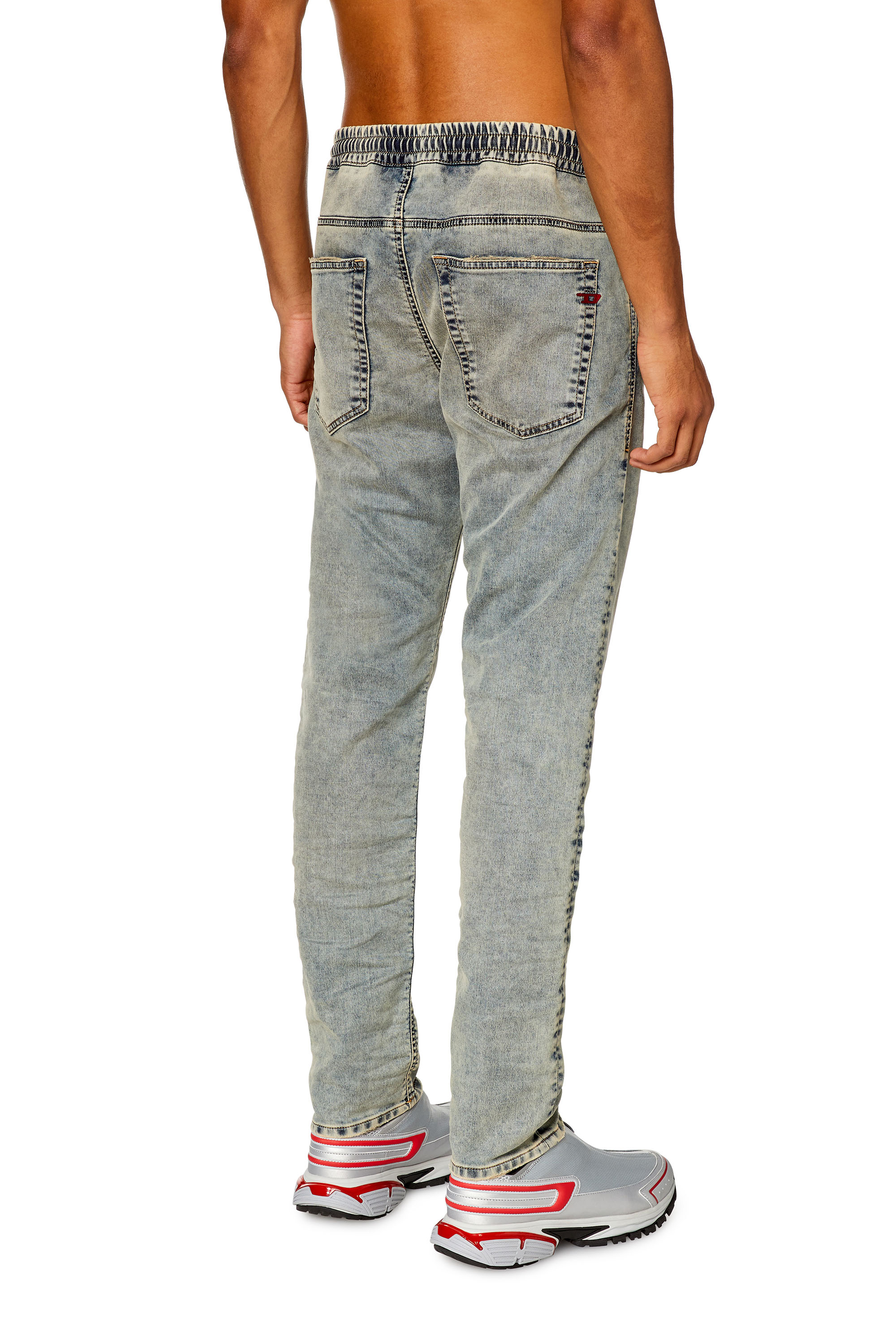 Diesel - Tapered 2030 D-Krooley Joggjeans® 068JW, Medium blue - Image 3