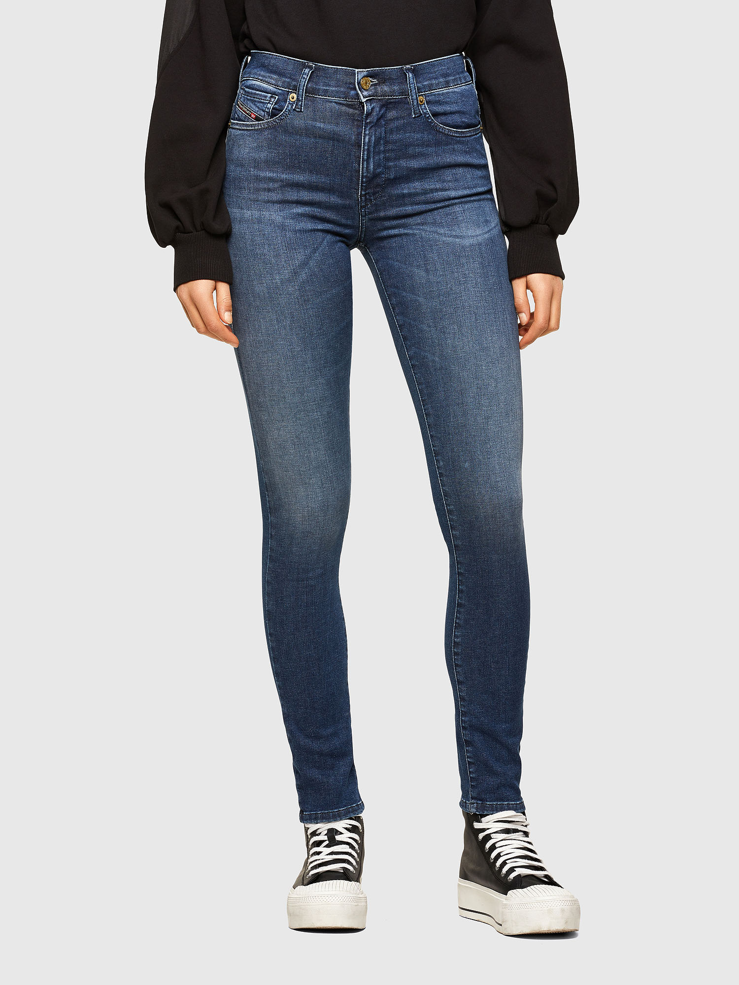 D-Roisin 009MQ, Dark Blue Diesel - D-Roisin 009MQ, Dark Blue - Jeans - Image 1