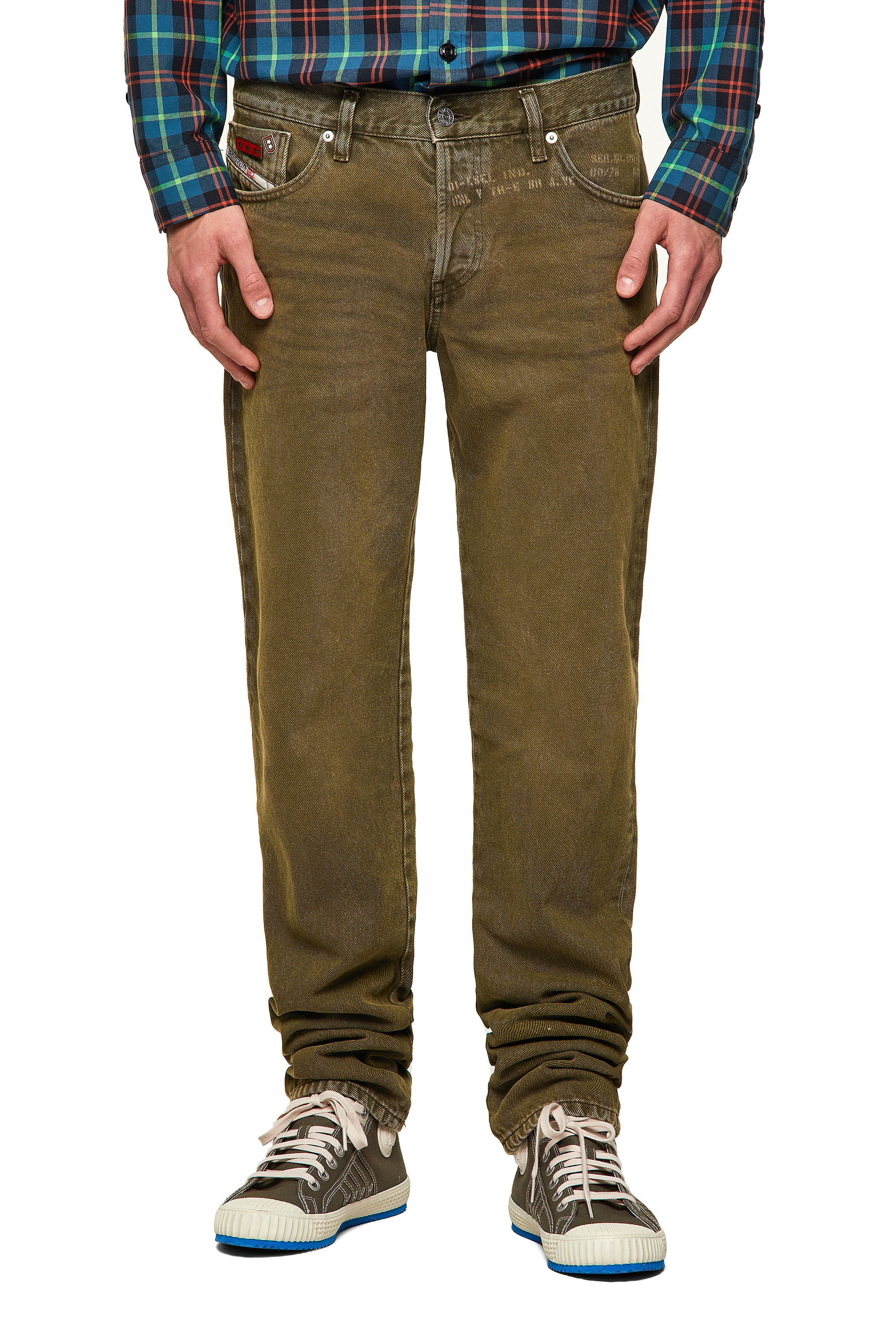 D-Kras 09A35, Military Green Diesel - D-Kras 09A35, Military Green - Jeans - Image 1