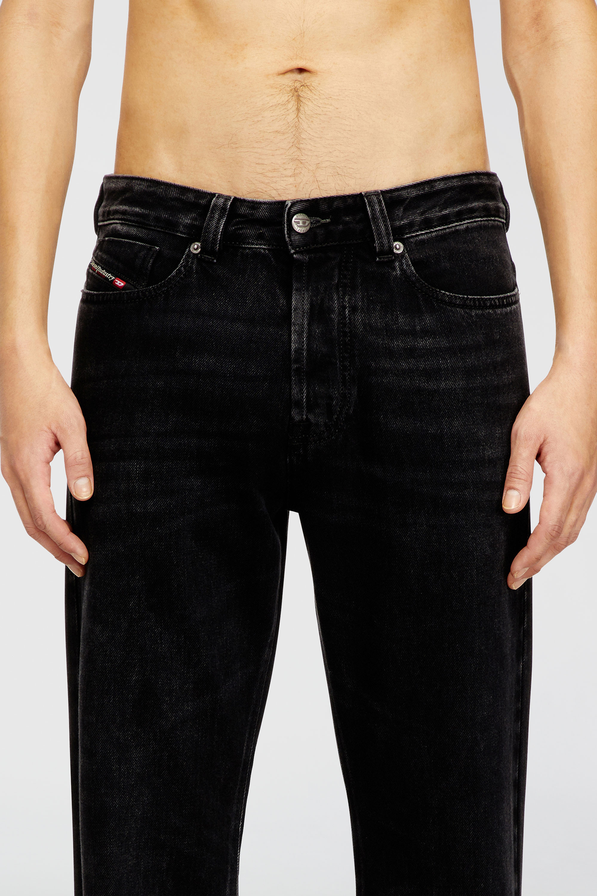 Men's Relaxed Jeans | Regular Waist 1980 D-EeperBlack/Dark grey