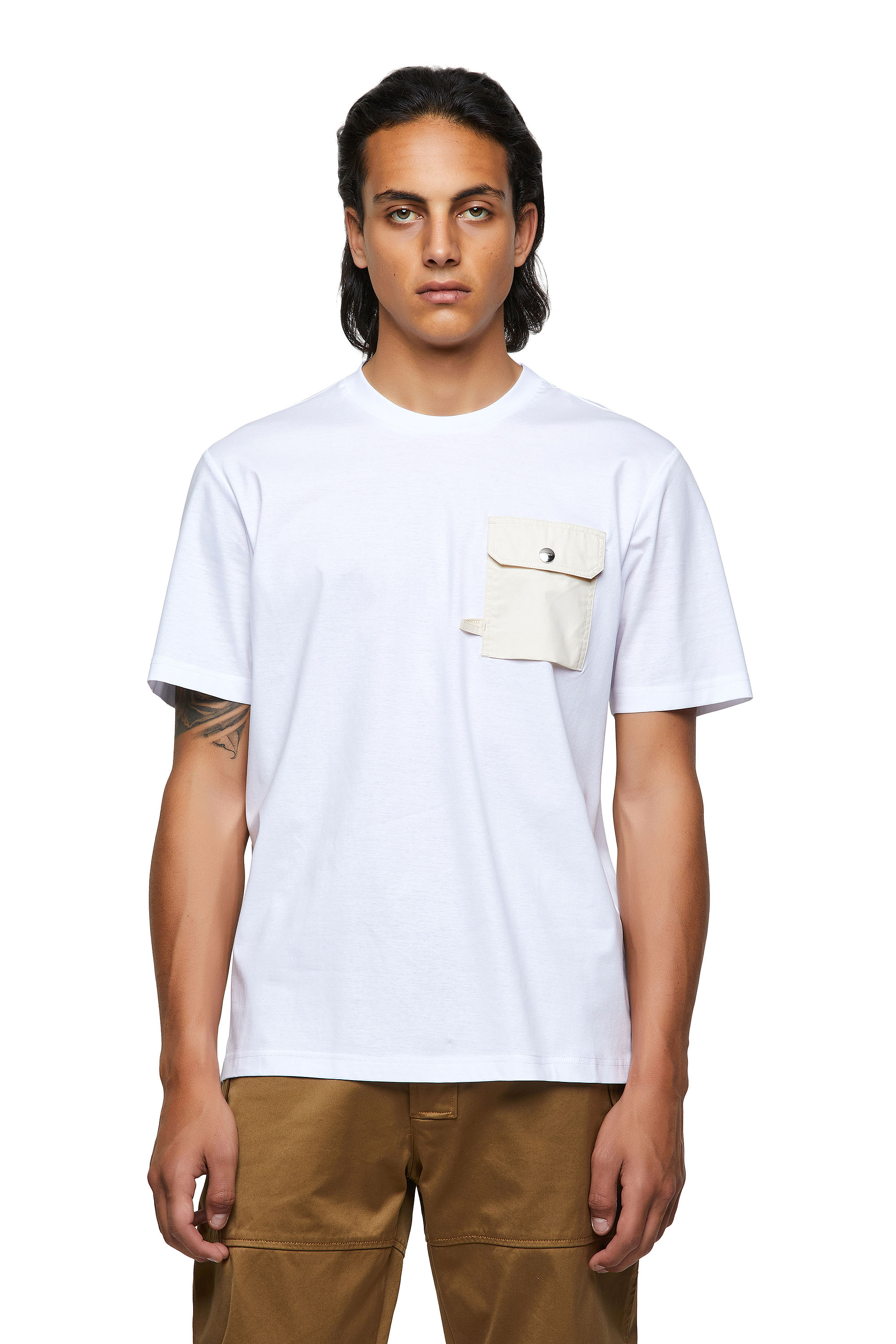 T-JUSMER, White Diesel - T-JUSMER, White - T-Shirts - Image 1
