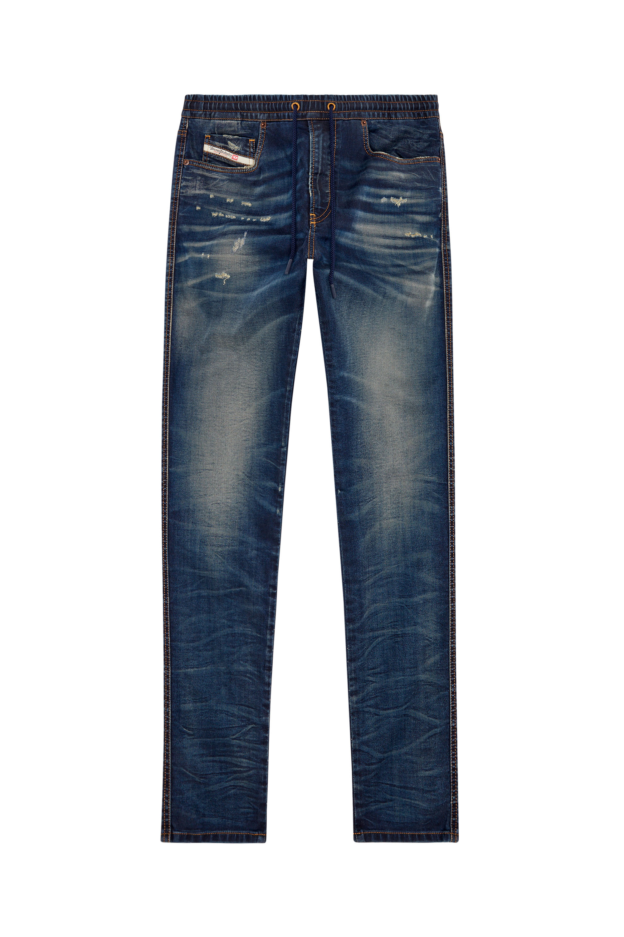 Diesel - Man Slim 2060 D-Strukt Joggjeans® 068JD, Dark Blue - Image 3