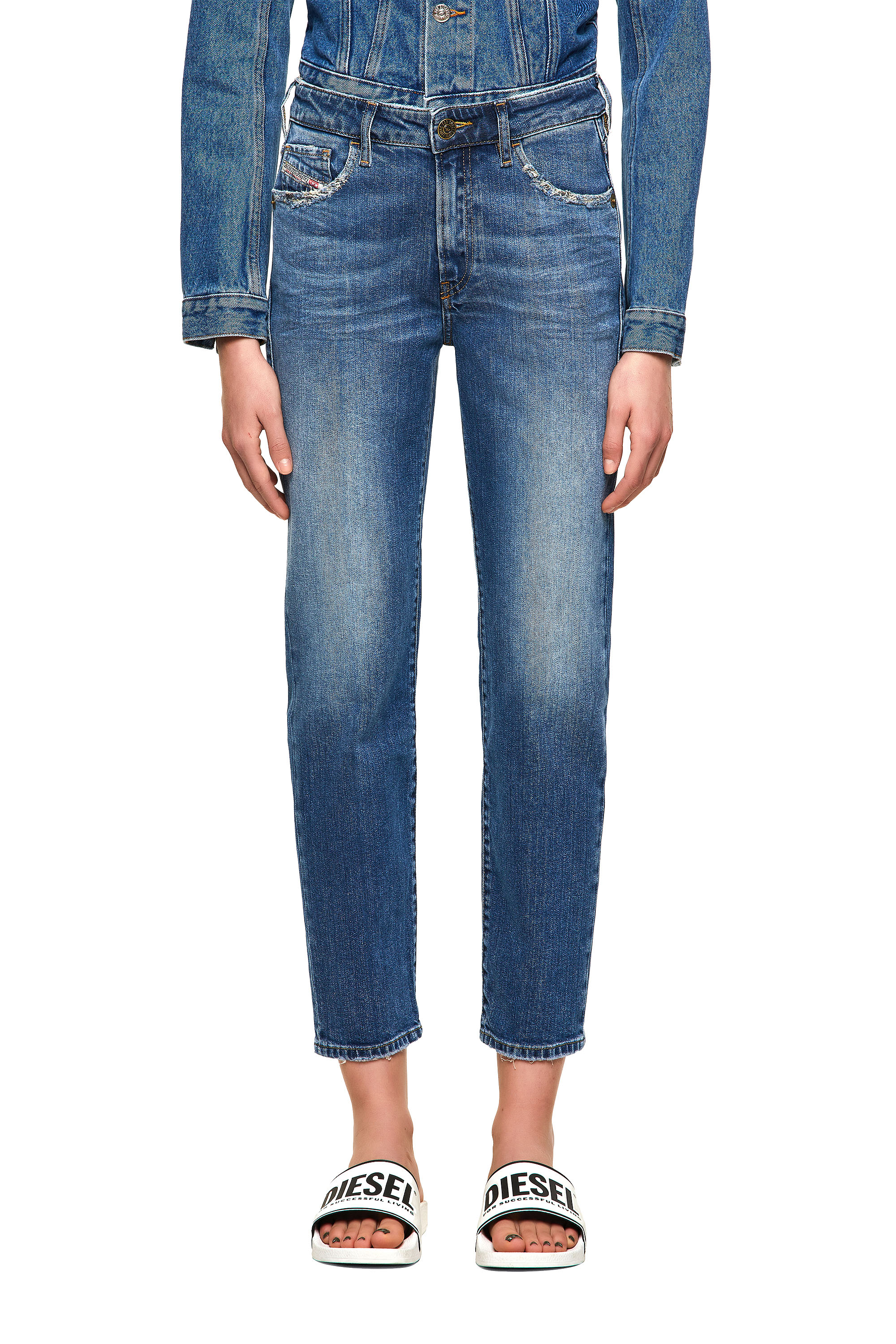 D-Joy 009TZ, Medium blue Diesel - D-Joy 009TZ, Medium blue - Jeans - Image 1