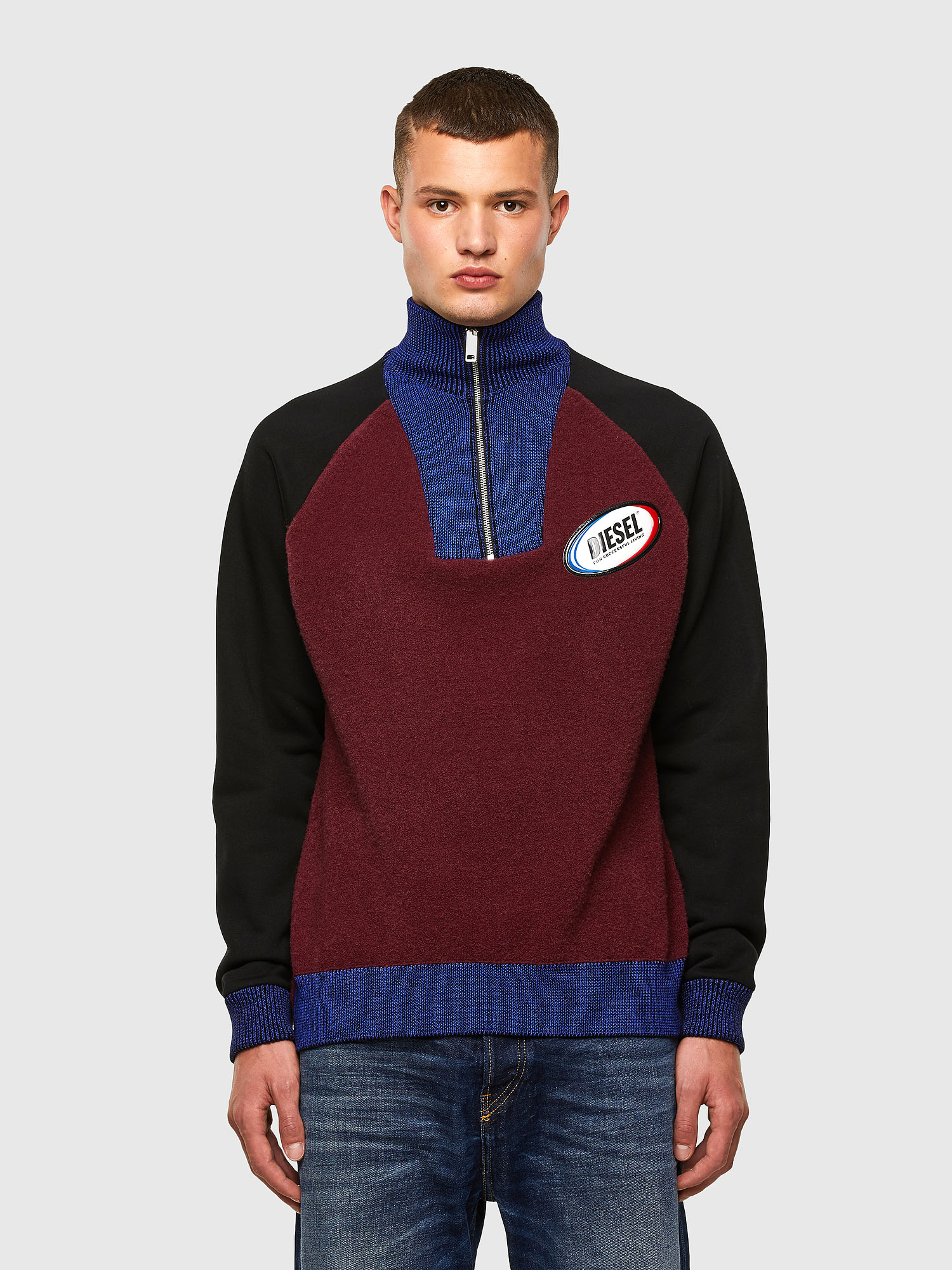 K-PHIL, Black/Red Diesel - K-PHIL, Black/Red - Knitwear - Image 1