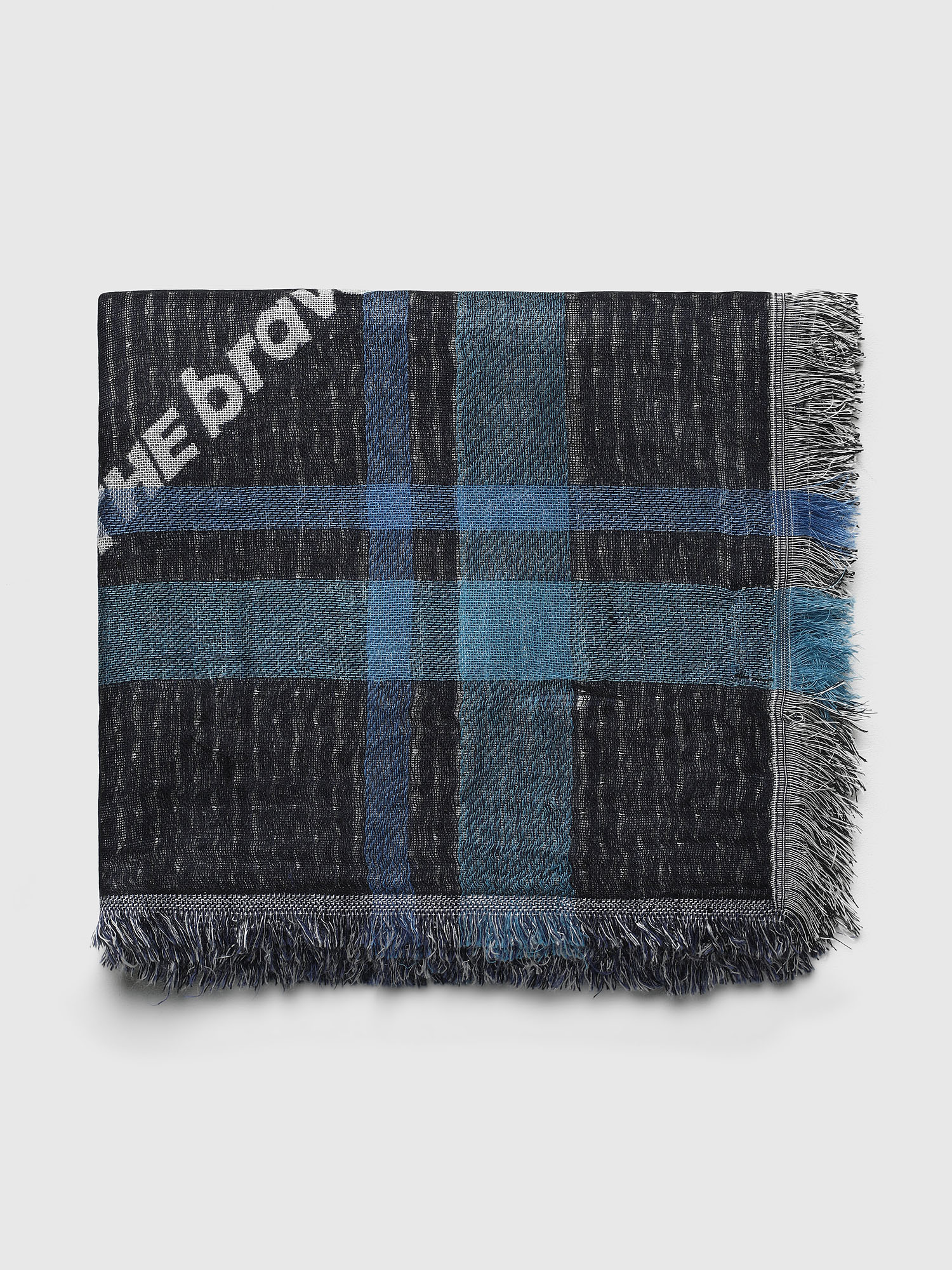 S-COUPY, Black/Blue Diesel - S-COUPY, Black/Blue - Scarf - Image 1
