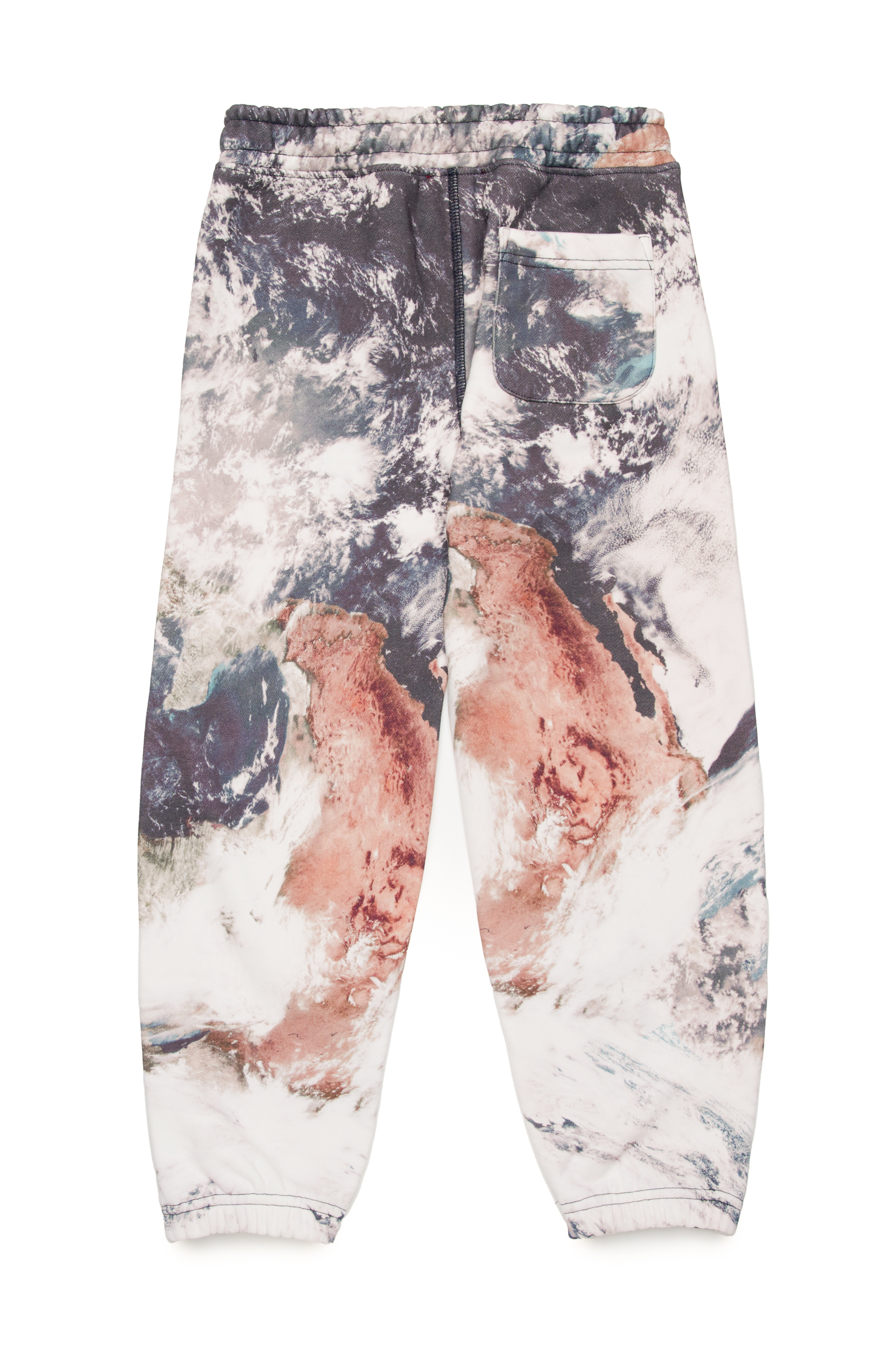 Diesel - PMARTAS, Man's Sweatpants with Camo Planet print in Multicolor - 2