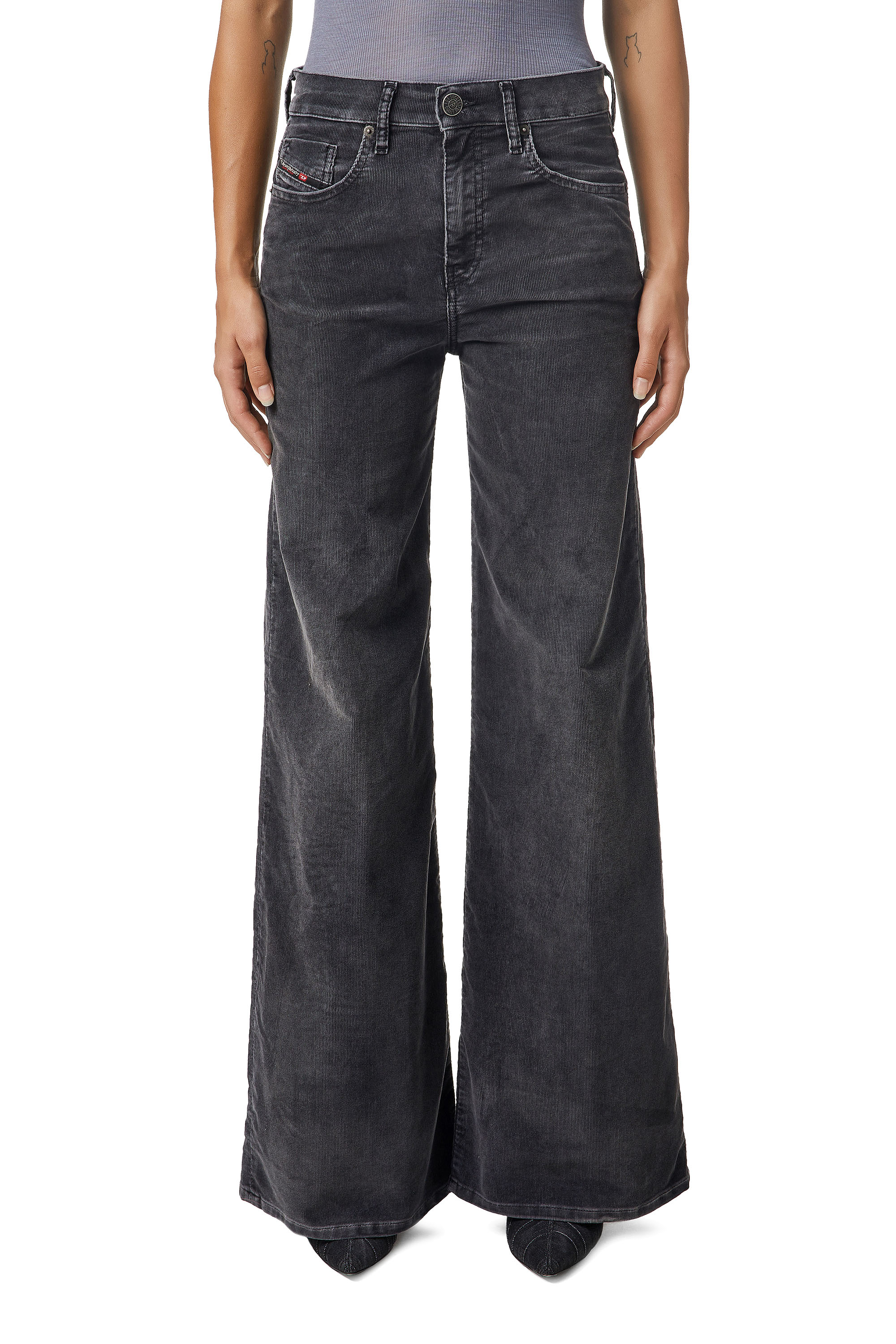D-Akemi 069YA, Black/Dark grey - Jeans