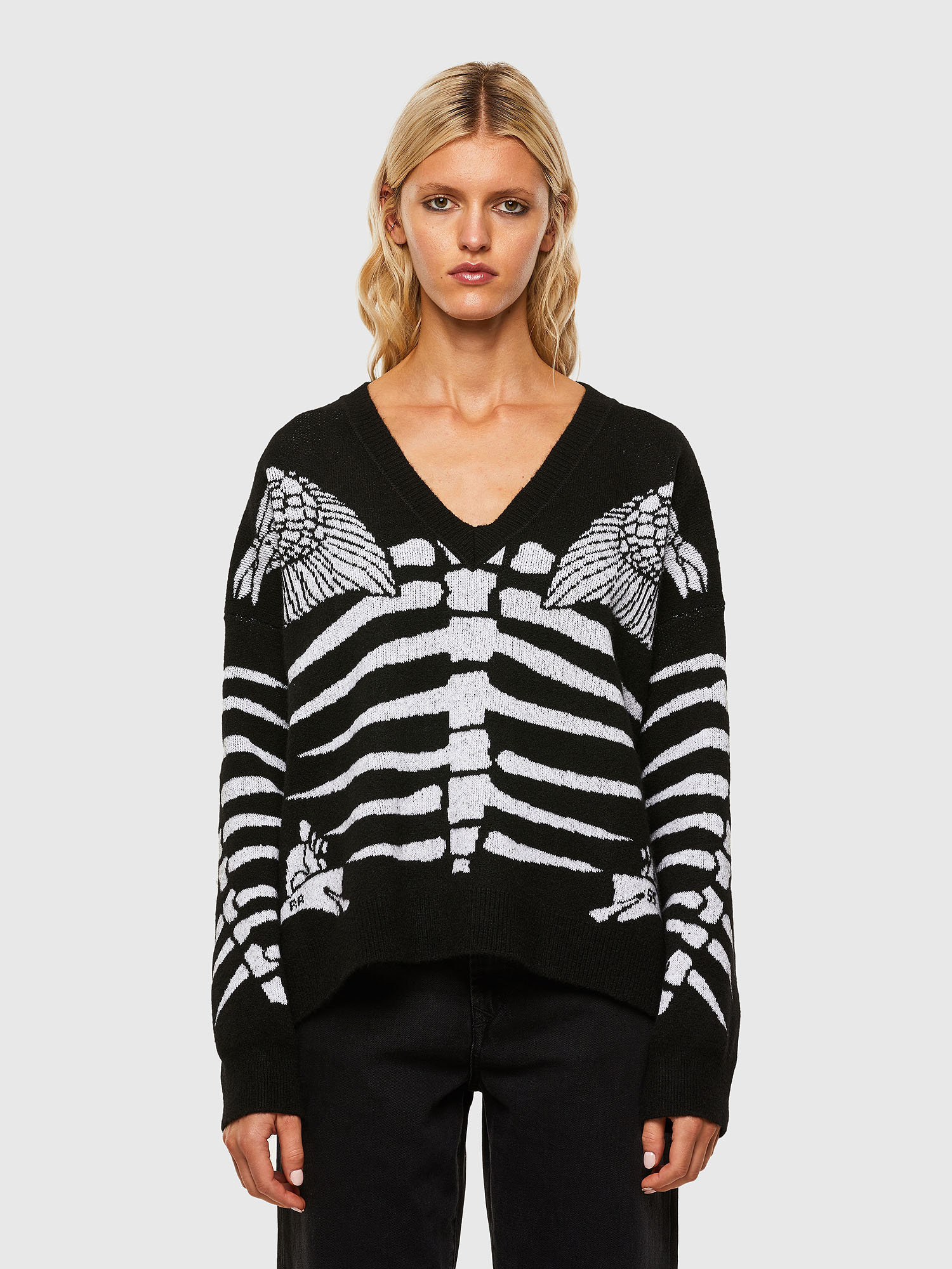 M-CRYSTAL, Black Diesel - M-CRYSTAL, Black - Knitwear - Image 1