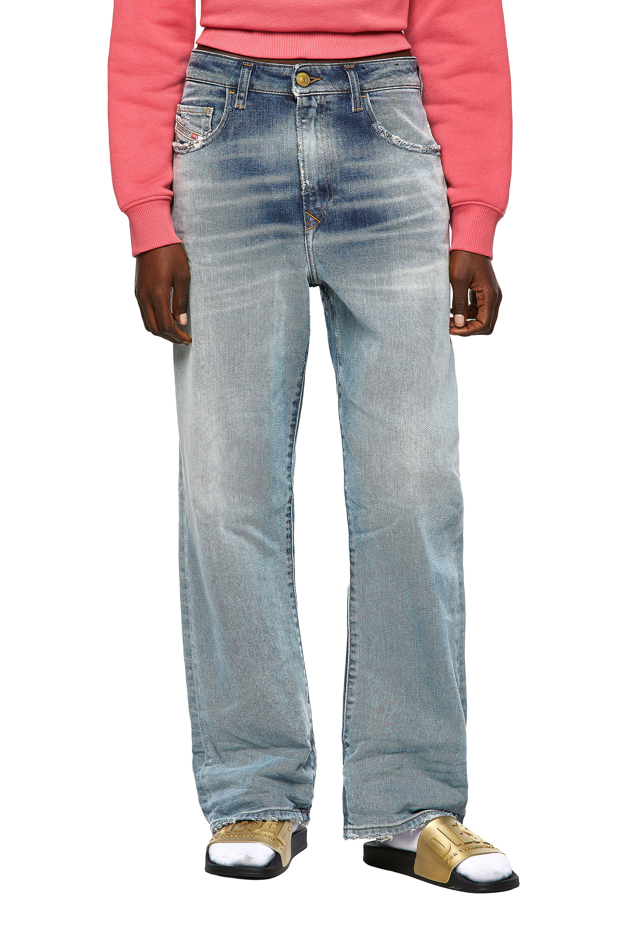 D-Reggy 09A04, Light Blue Diesel - D-Reggy 09A04, Light Blue - Jeans - Image 1