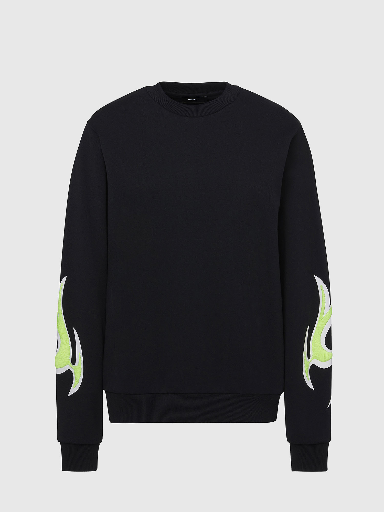 F-ANG-E1, Black Diesel - F-ANG-E1, Black - Sweaters - Image 1