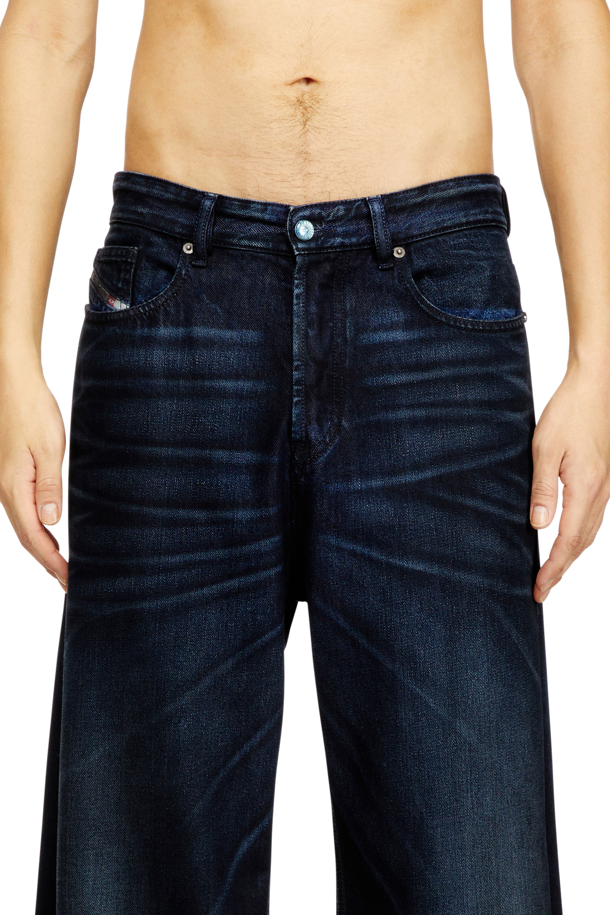 Men's Relaxed Jeans | Dark Blue | Diesel D-Rise