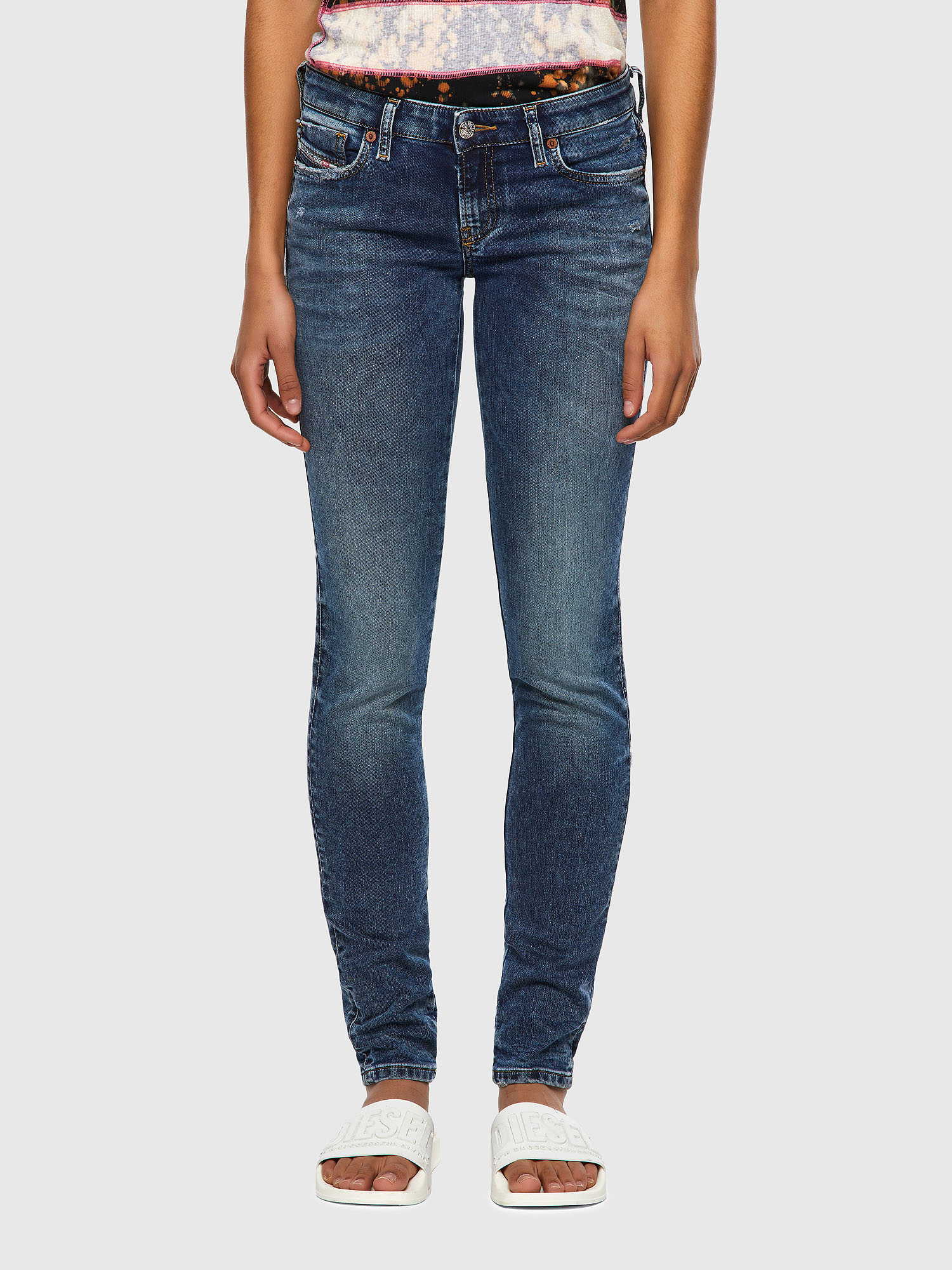 GRACEY JoggJeans® 069SR, Dark Blue Diesel - GRACEY JoggJeans® 069SR, Dark Blue - Jeans - Image 1