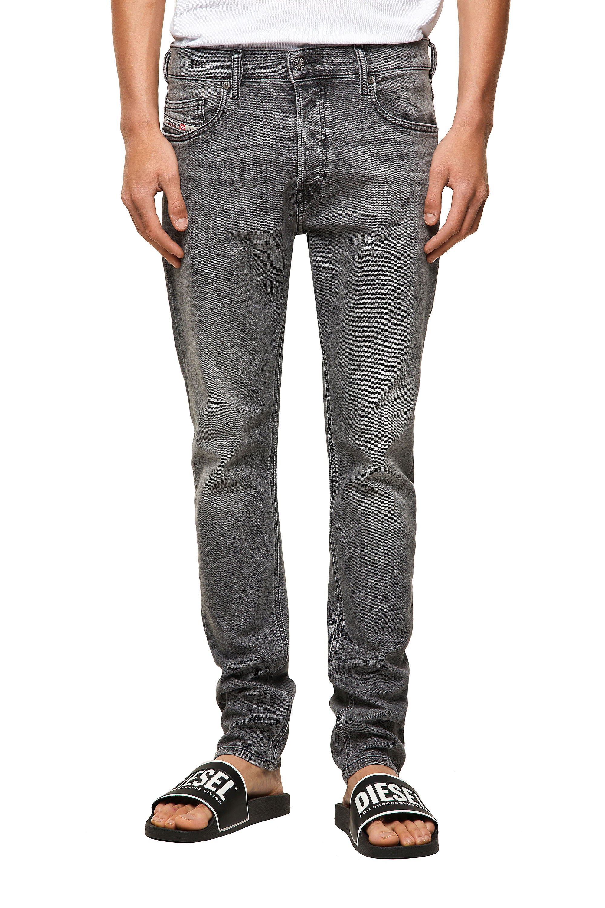 D-Luster 09A10, Light Grey Diesel - D-Luster 09A10, Light Grey - Jeans - Image 1