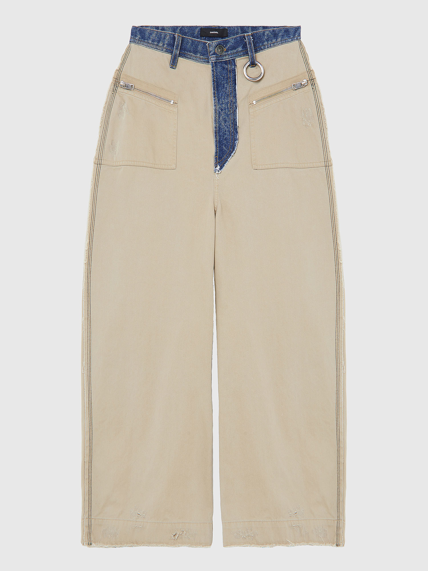 P-ACAY-DT, Beige Diesel - P-ACAY-DT, Beige - Pants - Image 1