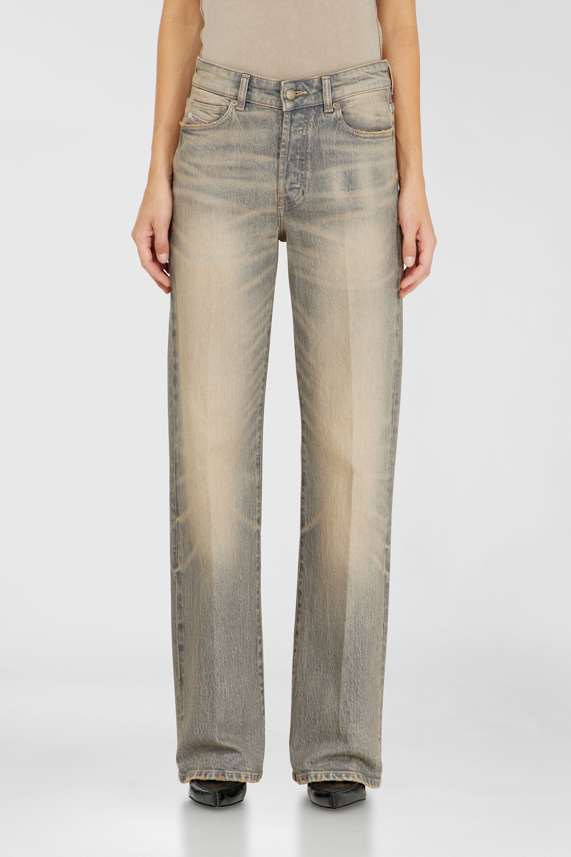 Diesel - Woman's Regular Jeans 1971 D-Sent 0LJDV, Grey - 1