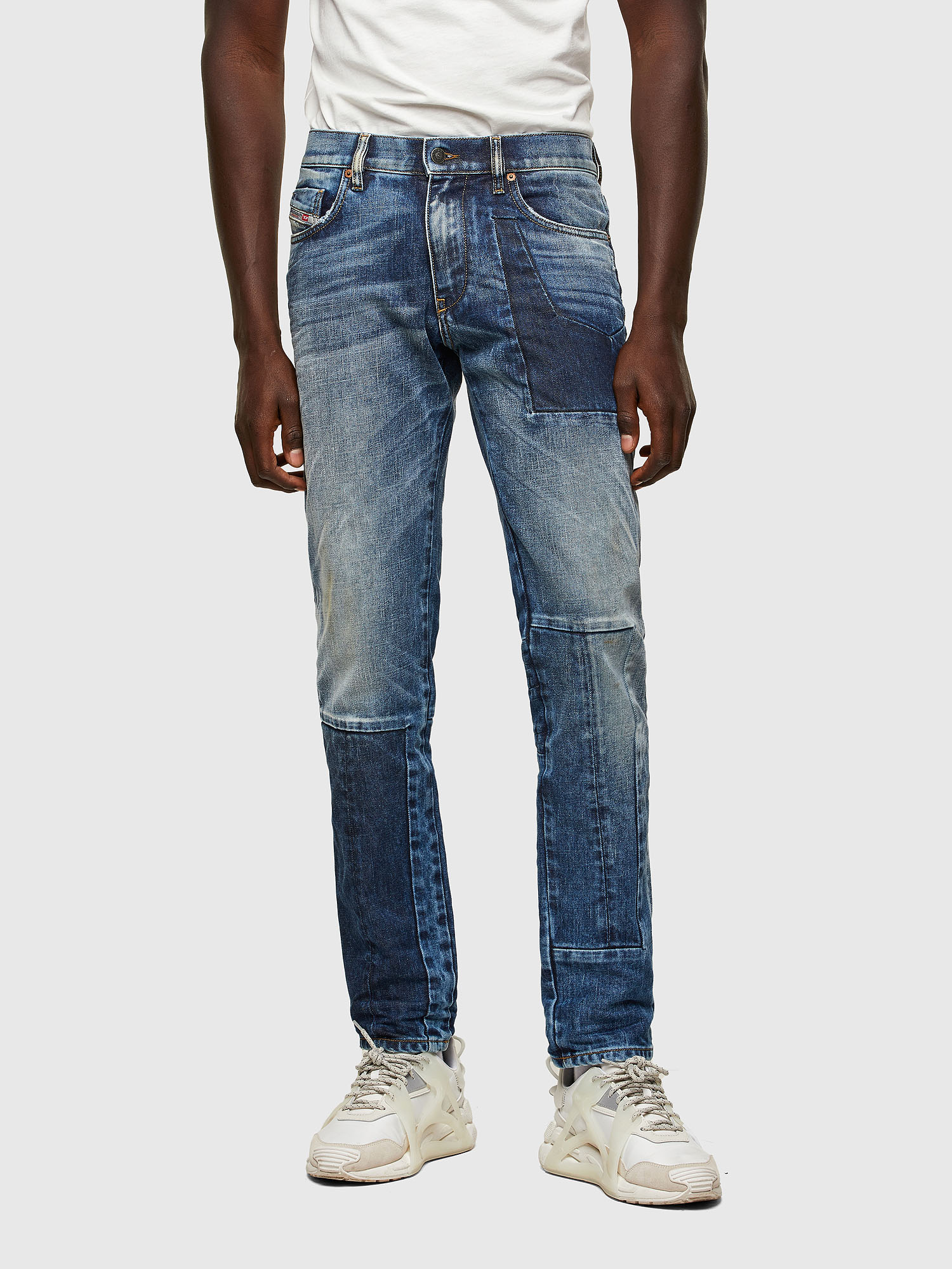 D-Strukt 009NI, Medium blue Diesel - D-Strukt 009NI, Medium blue - Jeans - Image 1