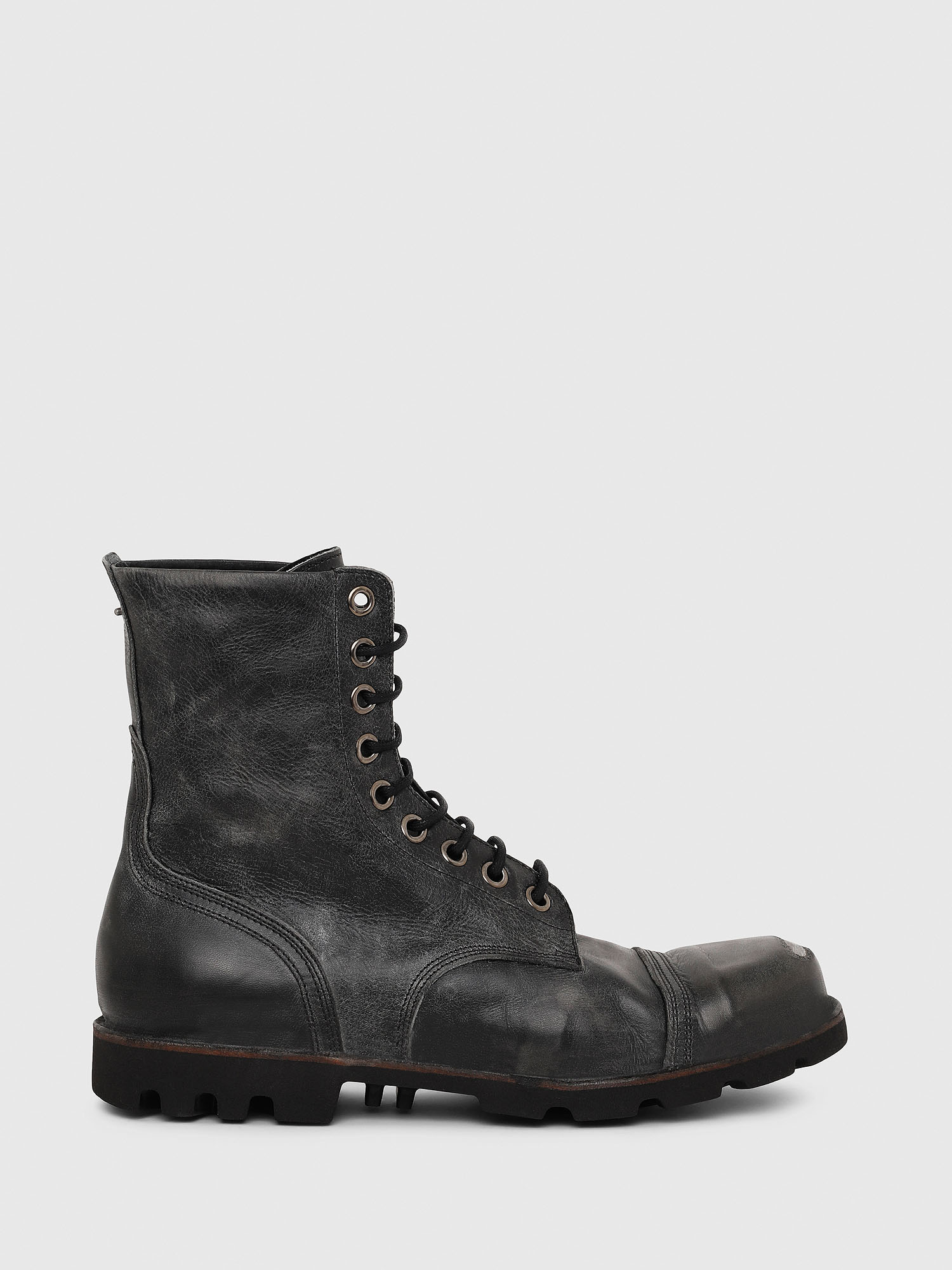 HARDKOR Men Boots in sturdy treated leather Diesel