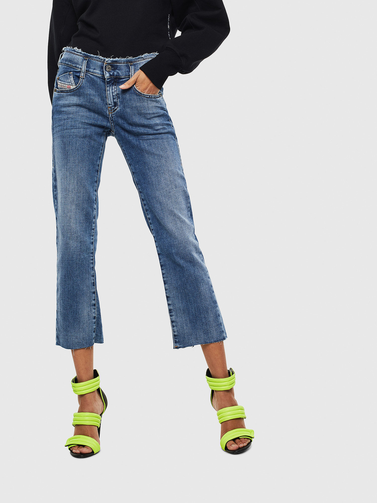 D-Ebbey 009AA, Medium blue Diesel - D-Ebbey 009AA, Medium blue - Jeans - Image 1