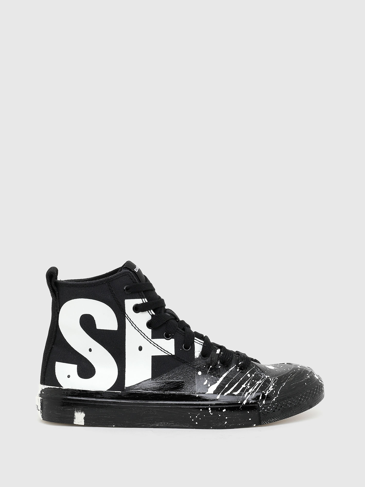 S-ASTICO MC, Black/White Diesel - S-ASTICO MC, Black/White - Sneakers - Image 1