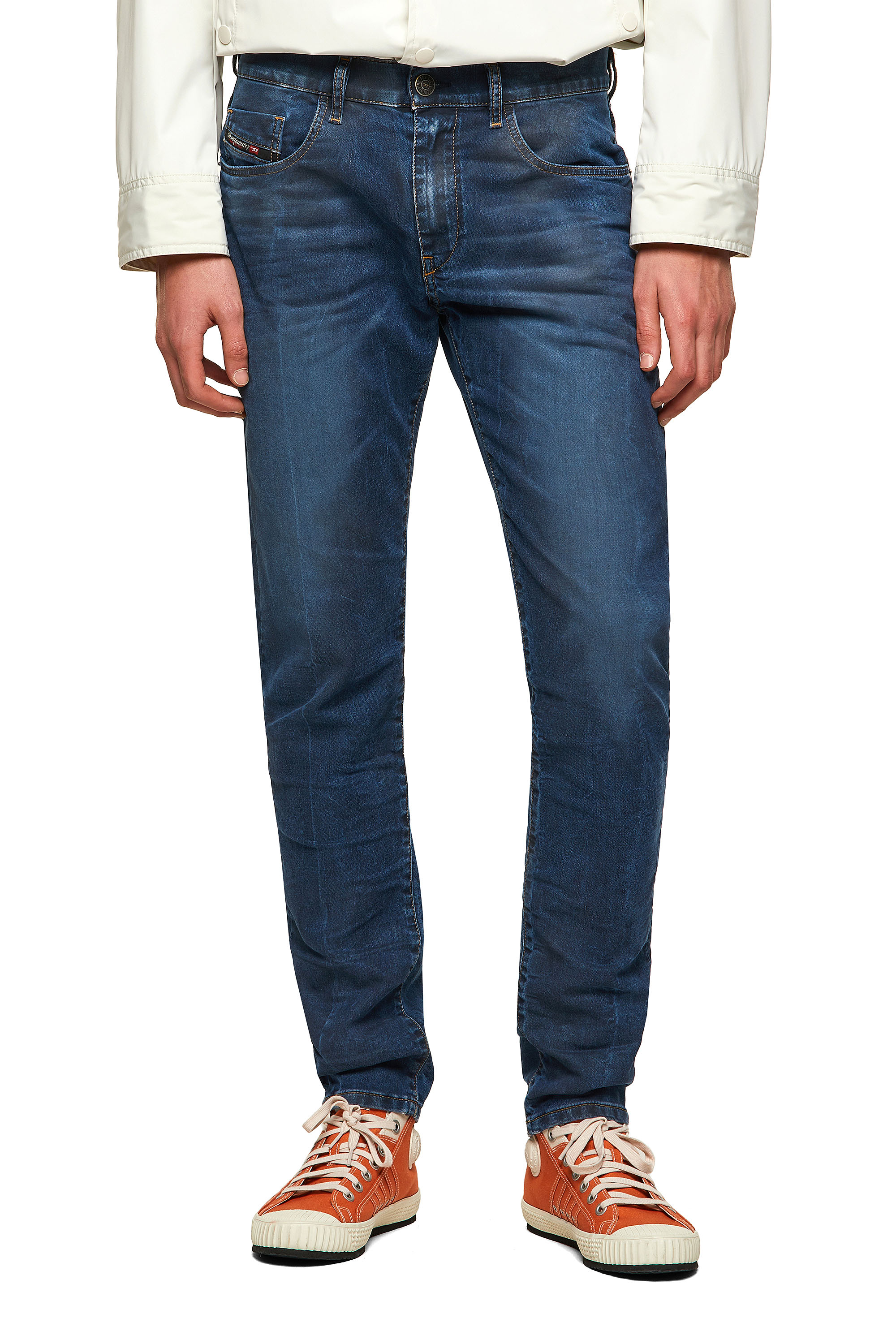 D-Strukt JoggJeans® 069WP Man: Slim Dark blue Jeans | Diesel