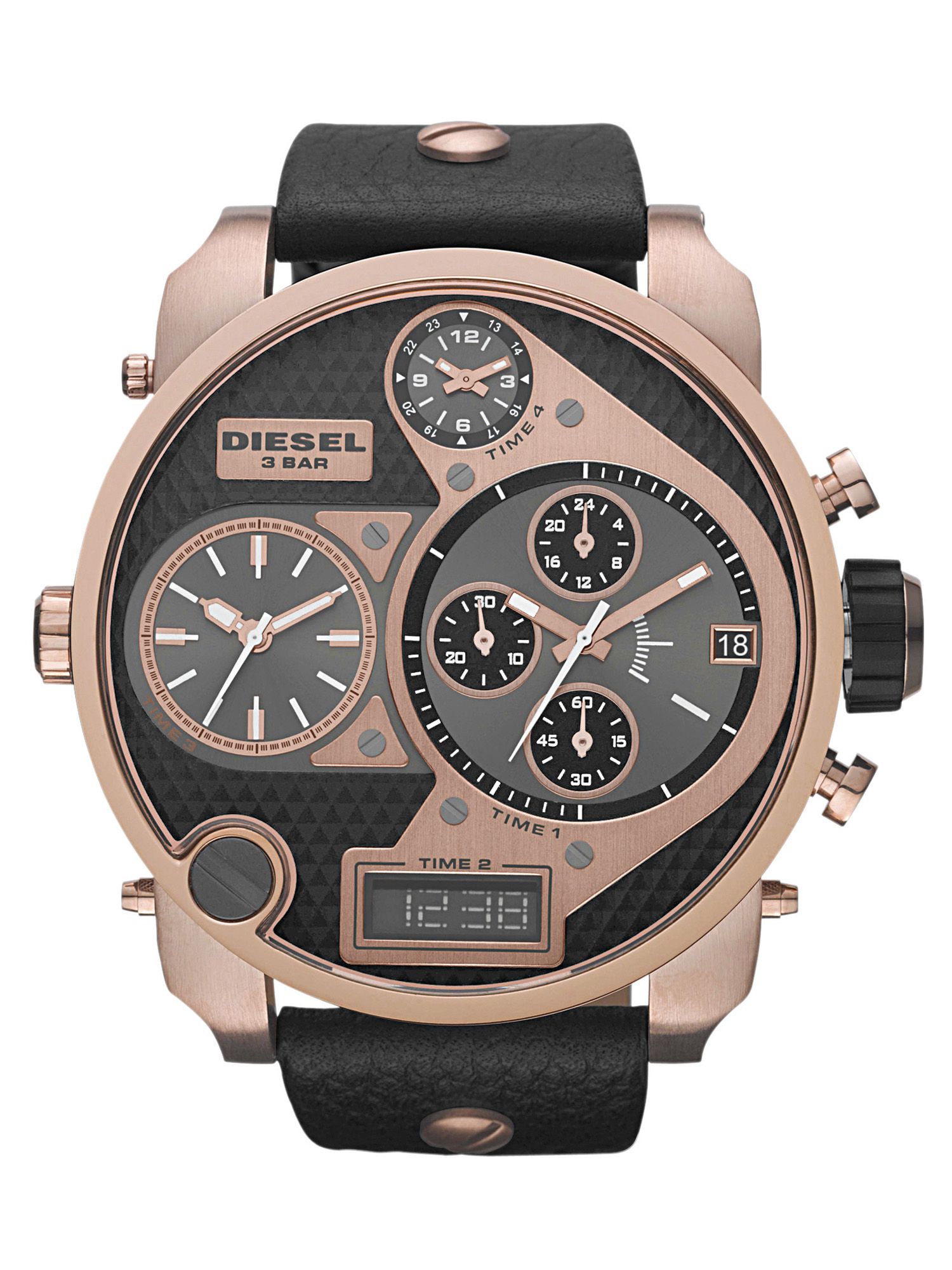 DZ7261, Black/Gold Diesel - DZ7261, Black/Gold - Timeframes - Image 1