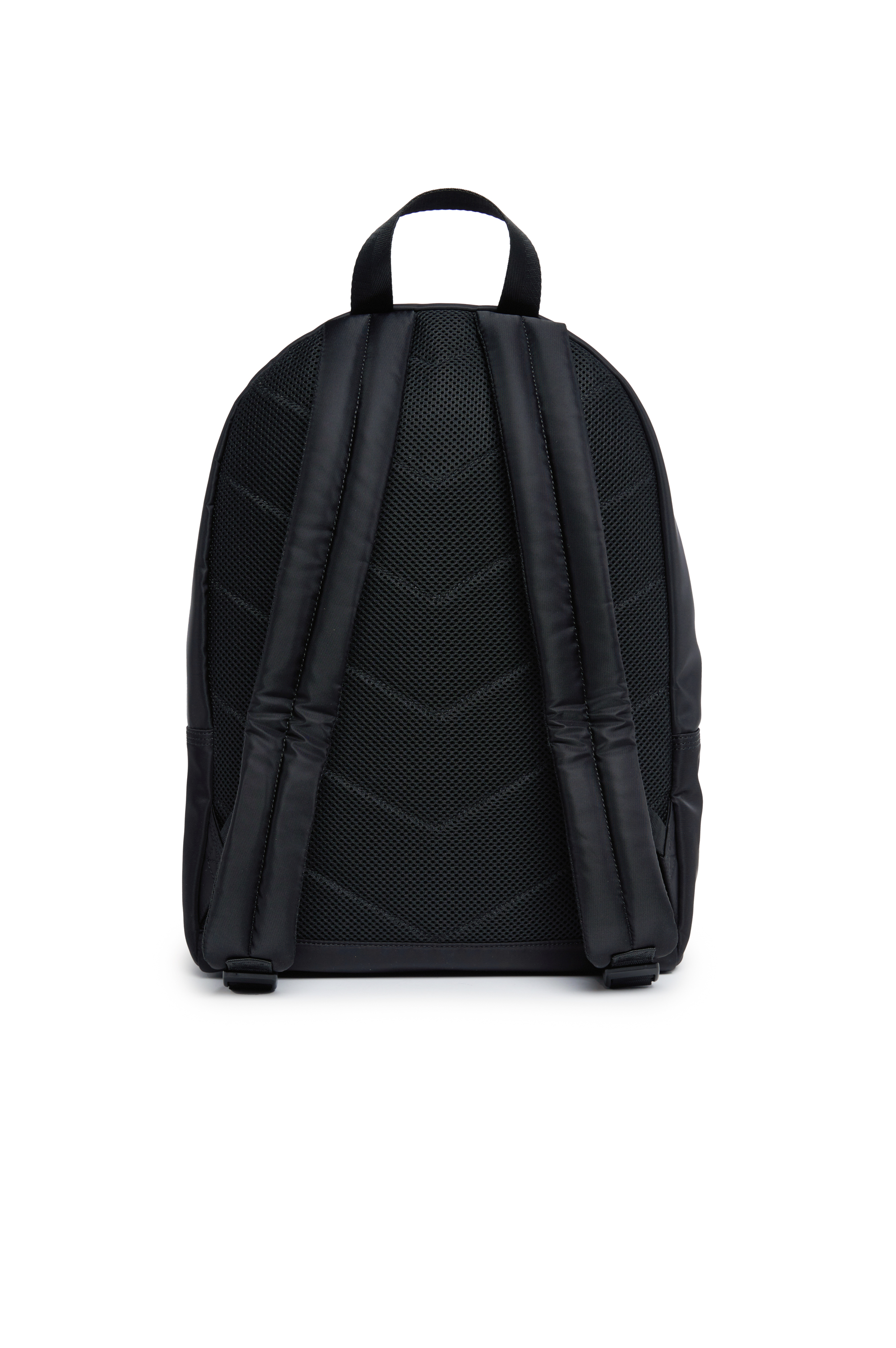 Diesel - WOVAL, Unisex's Nylon backpack with embossed Oval D in Black - 2