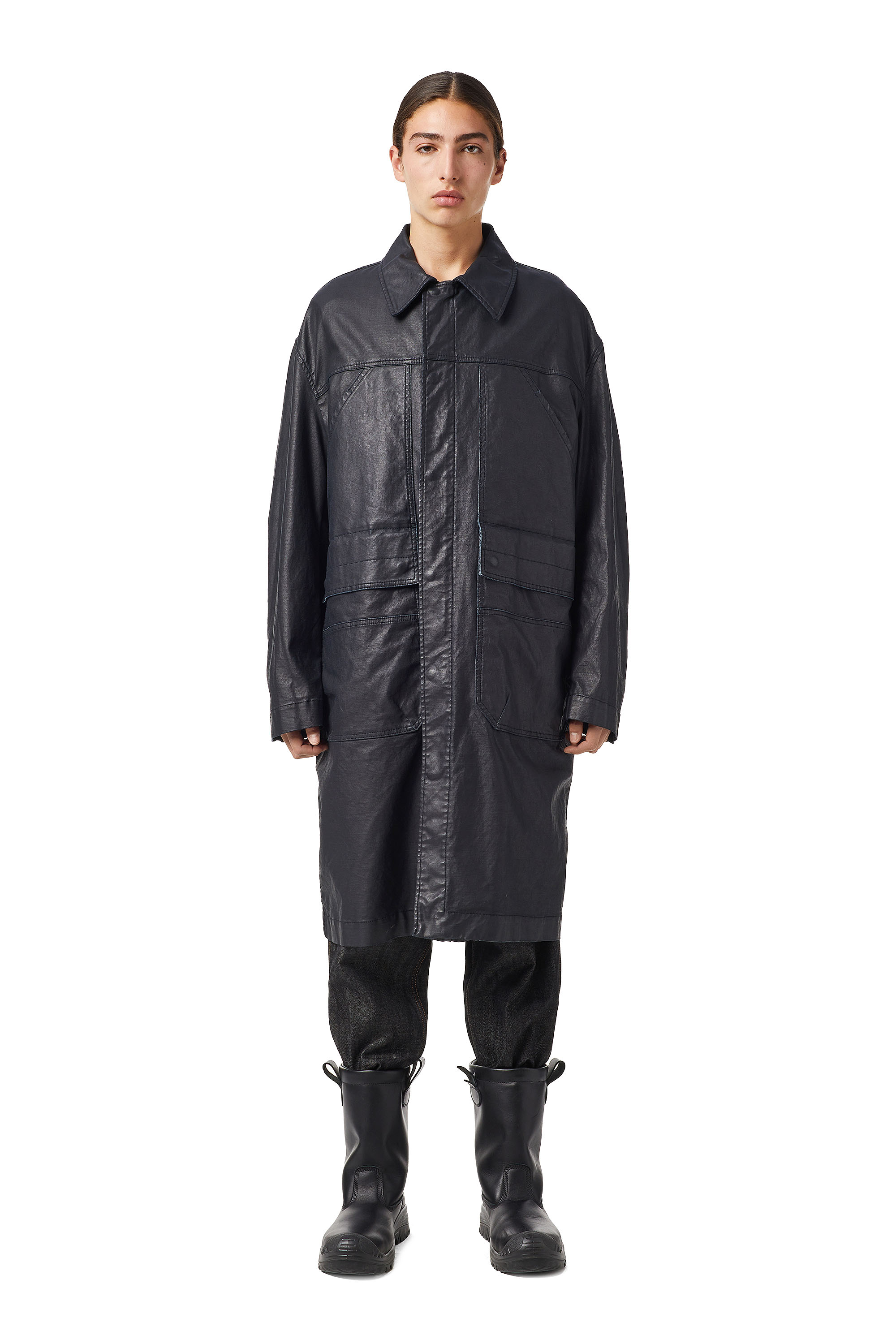 D-ROBERT-SP, Black Diesel - D-ROBERT-SP, Black - Winter Jackets - Image 1