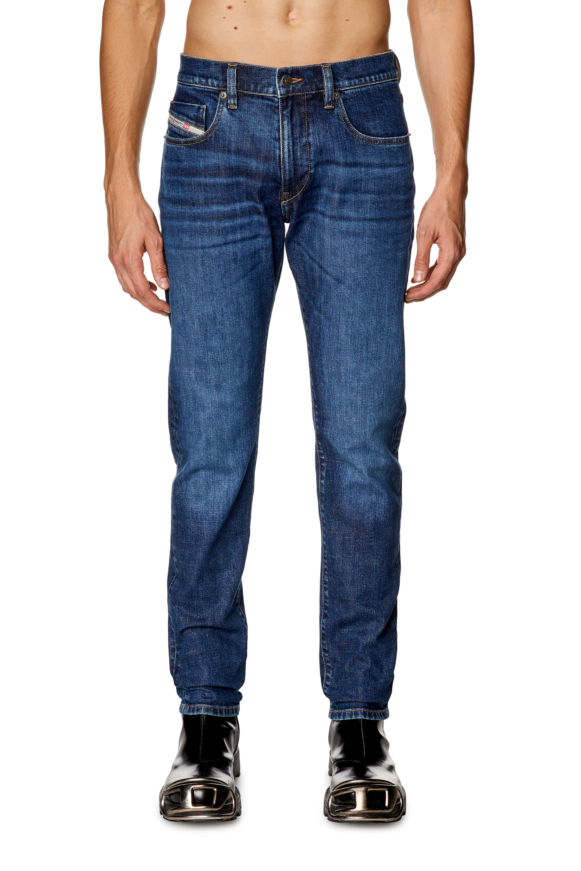 Calça jeans masculina D-Strukt da Diesel, Denim, 34W x 32L