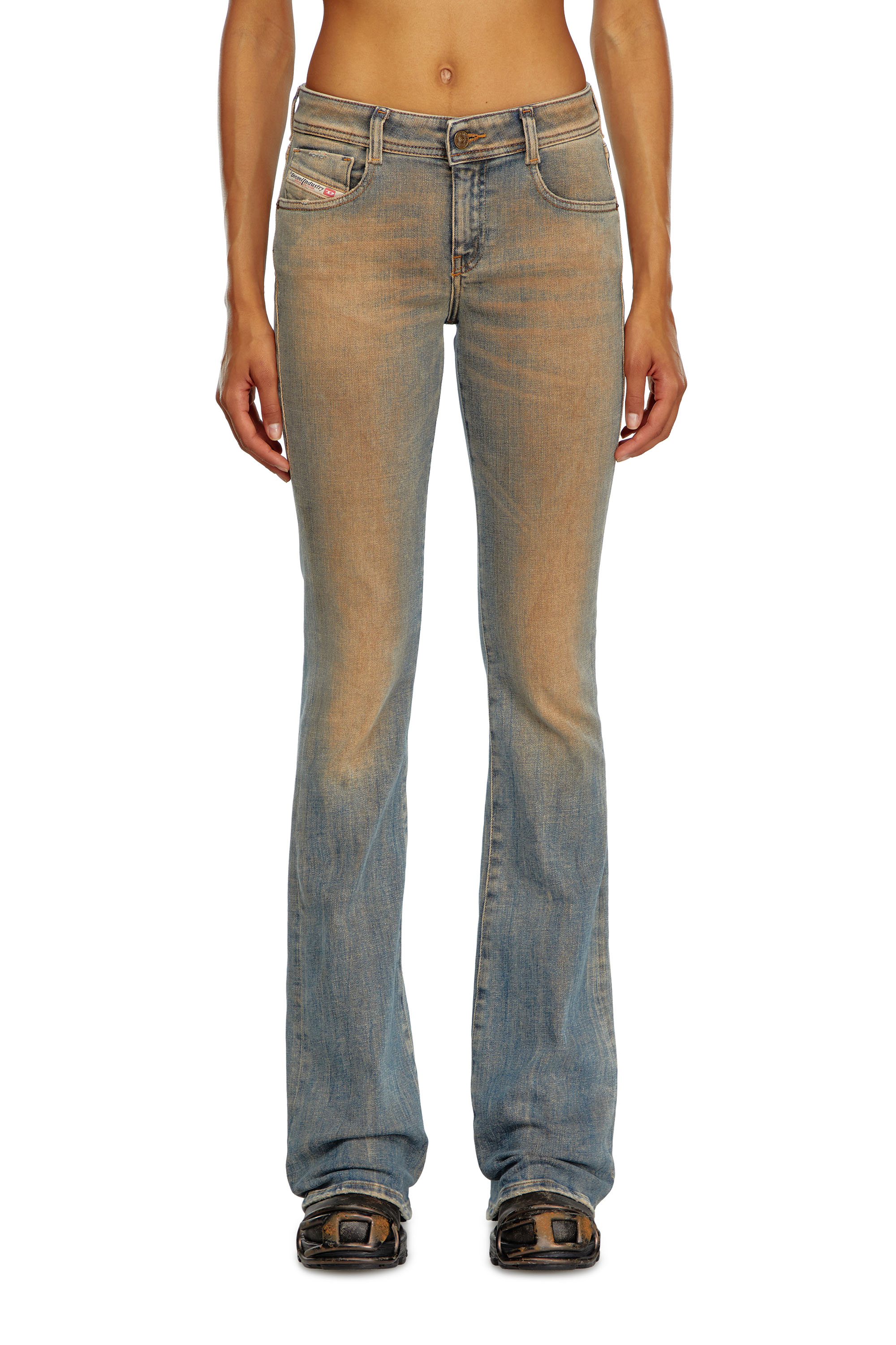 Diesel - Woman Bootcut and Flare Jeans 1969 D-Ebbey 09J23, Medium blue - Image 1