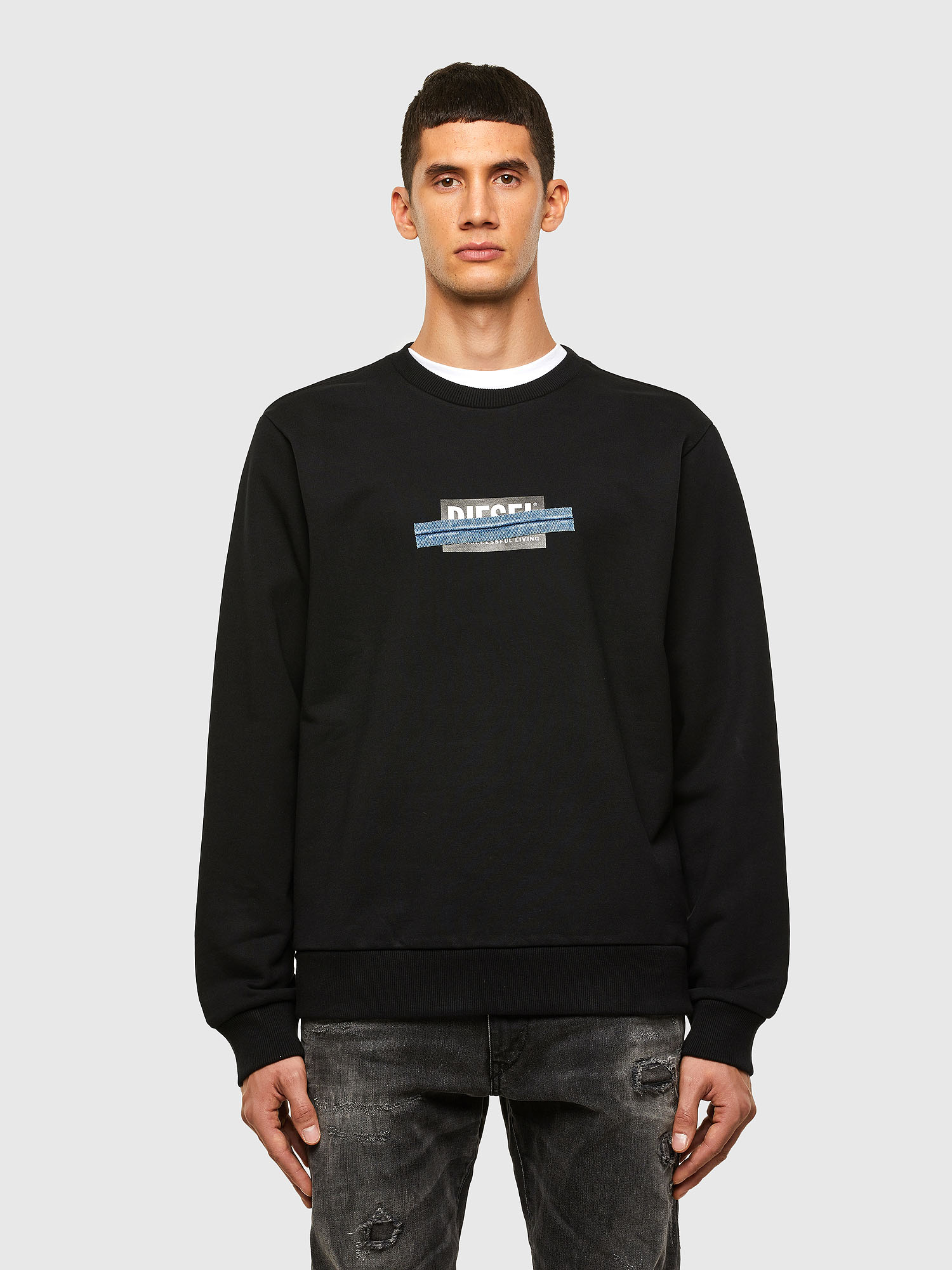 S-GIRK-N83, Black Diesel - S-GIRK-N83, Black - Sweaters - Image 1