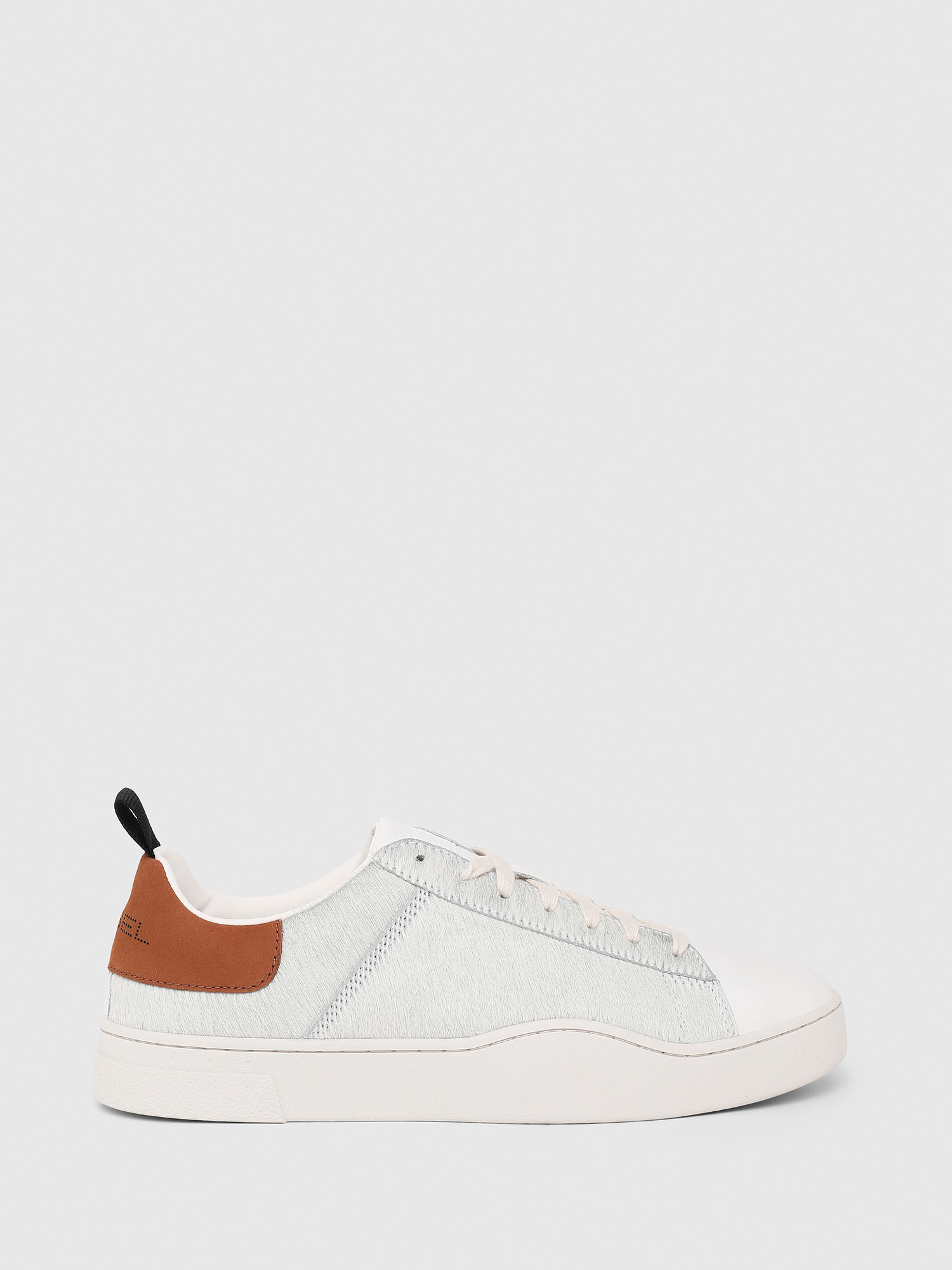 S-CLEVER LOW LACE, White/Brown Diesel - S-CLEVER LOW LACE, White/Brown - Sneakers - Image 1