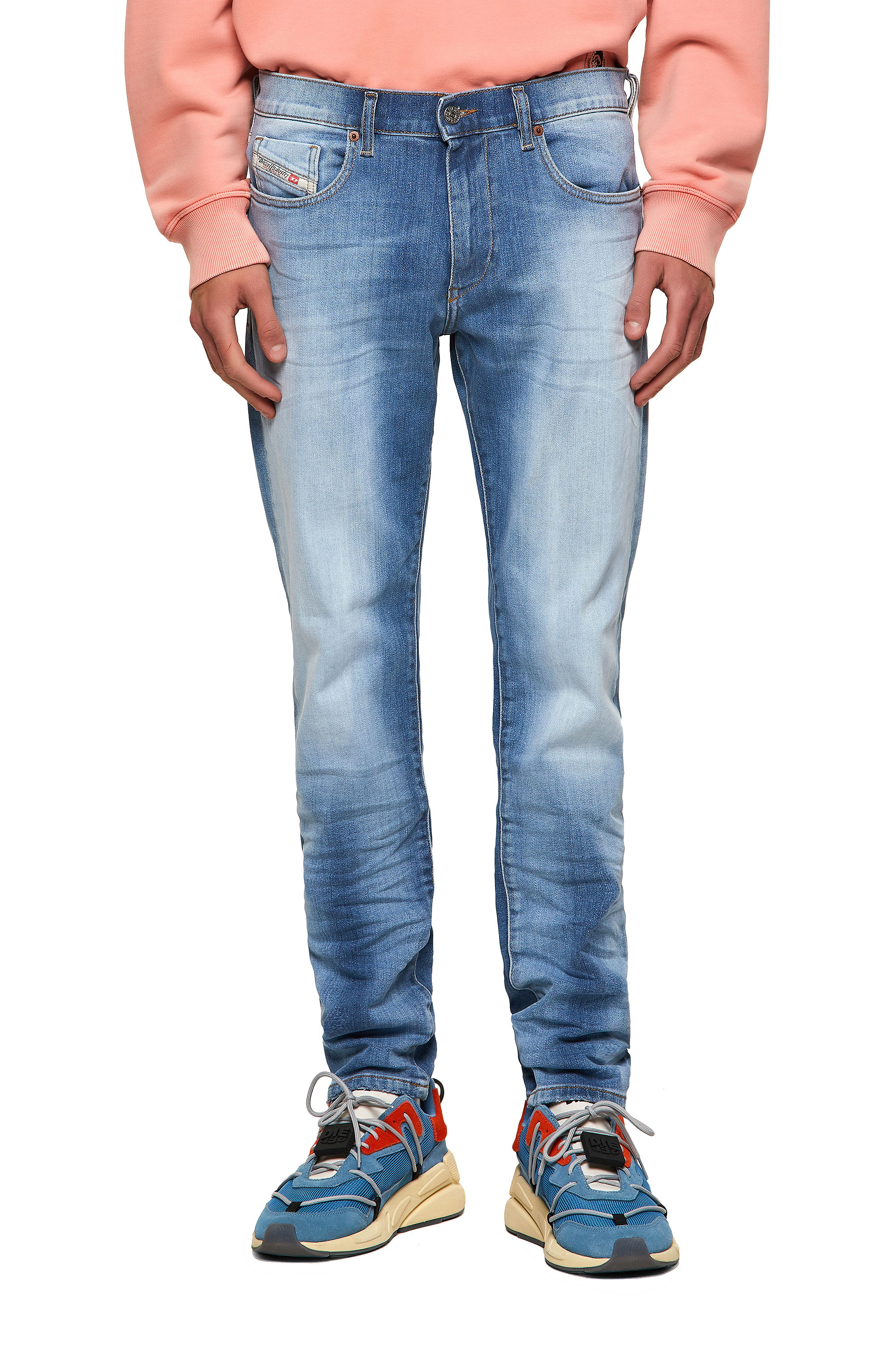 D-Strukt 009NF, Light Blue Diesel - D-Strukt 009NF, Light Blue - Jeans - Image 1