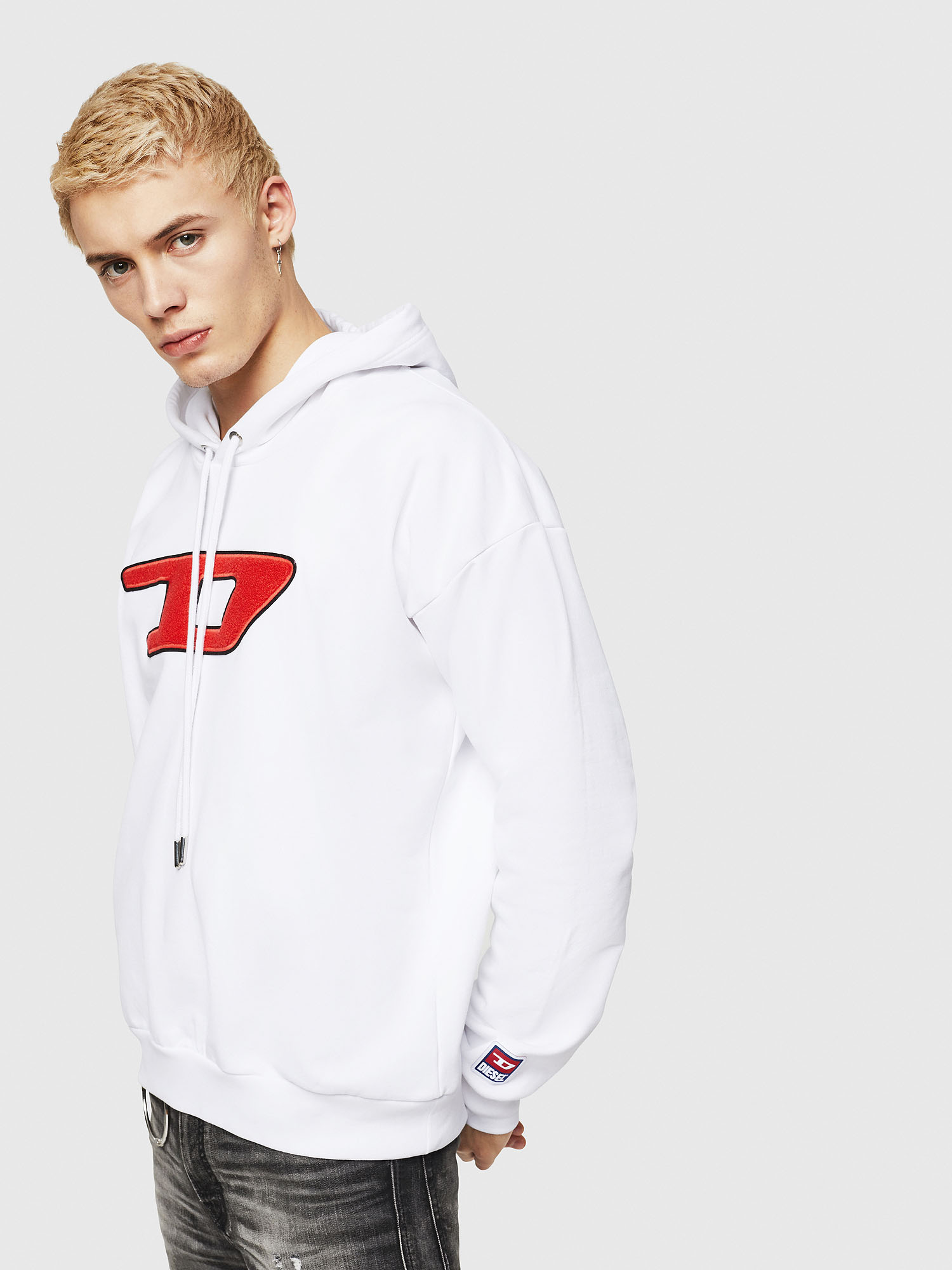 S-DIVISION-D, White Diesel - S-DIVISION-D, White - Sweaters - Image 1