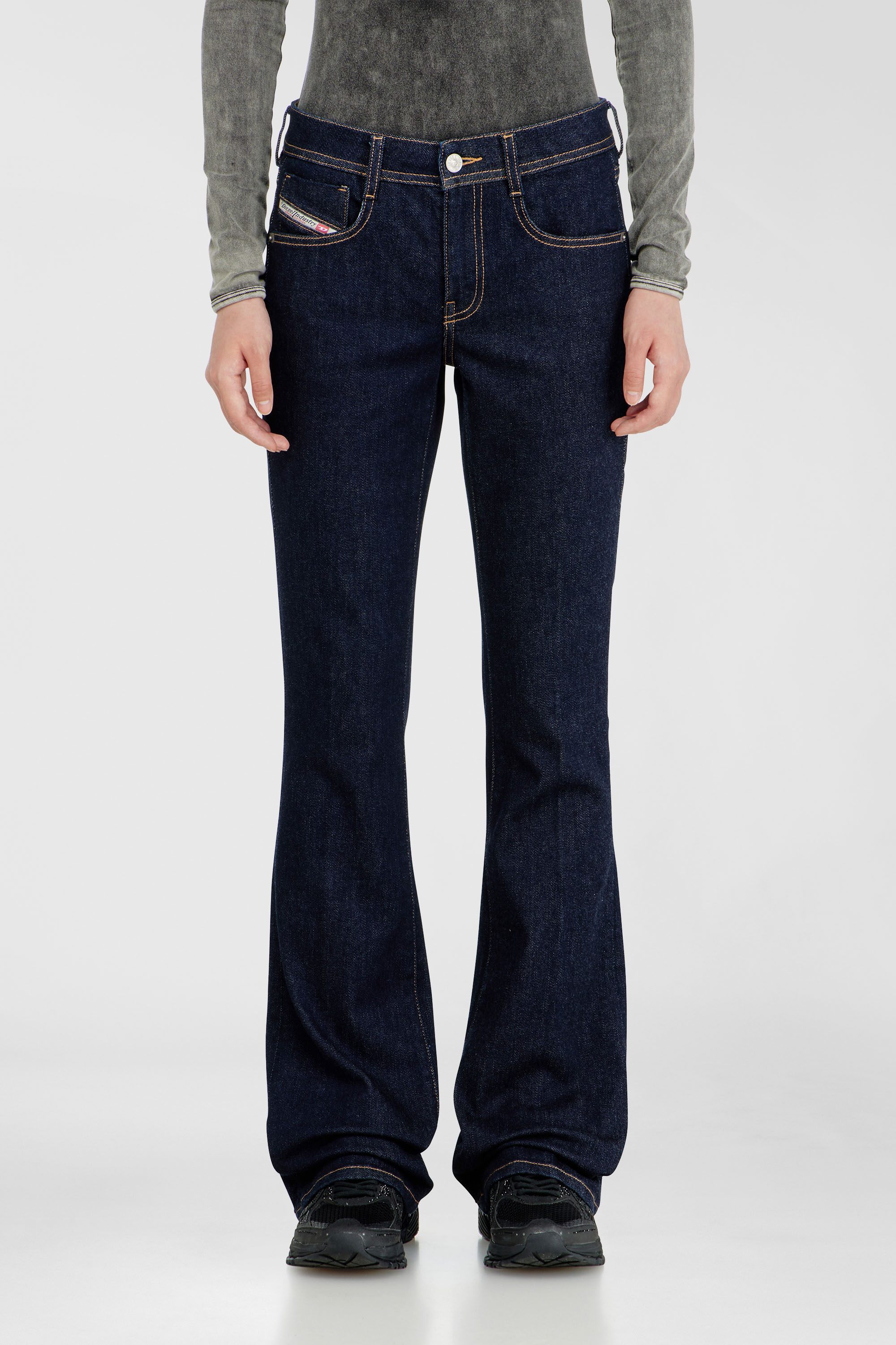Diesel - Woman's Bootcut Jeans 1969 D-Ebbey 0HDBM, Dark Blue - 1