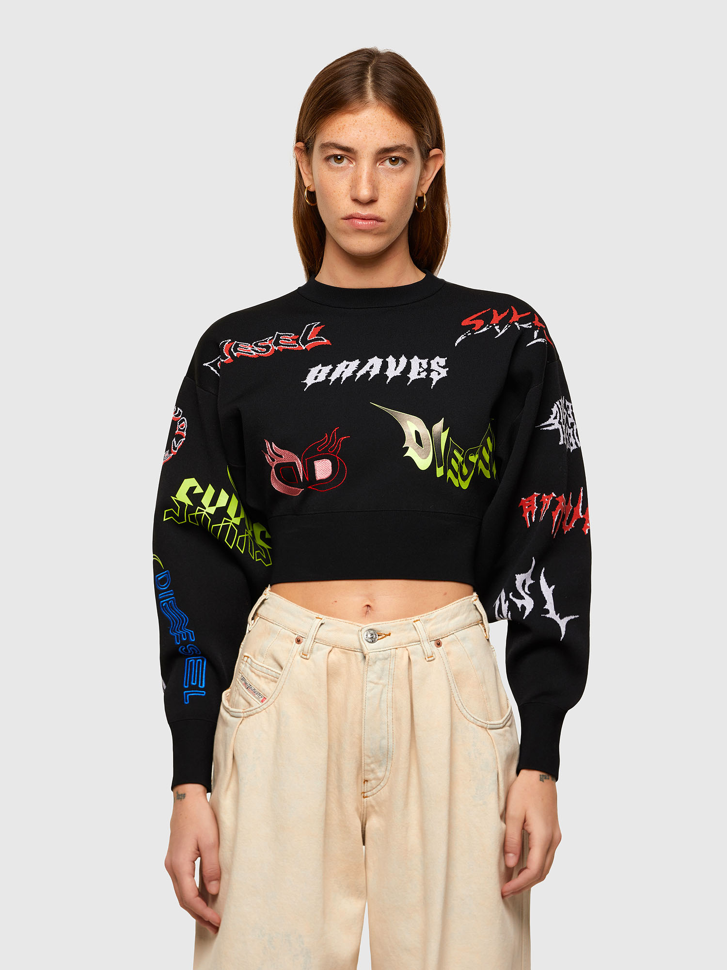 M-MALI, Black Diesel - M-MALI, Black - Knitwear - Image 1