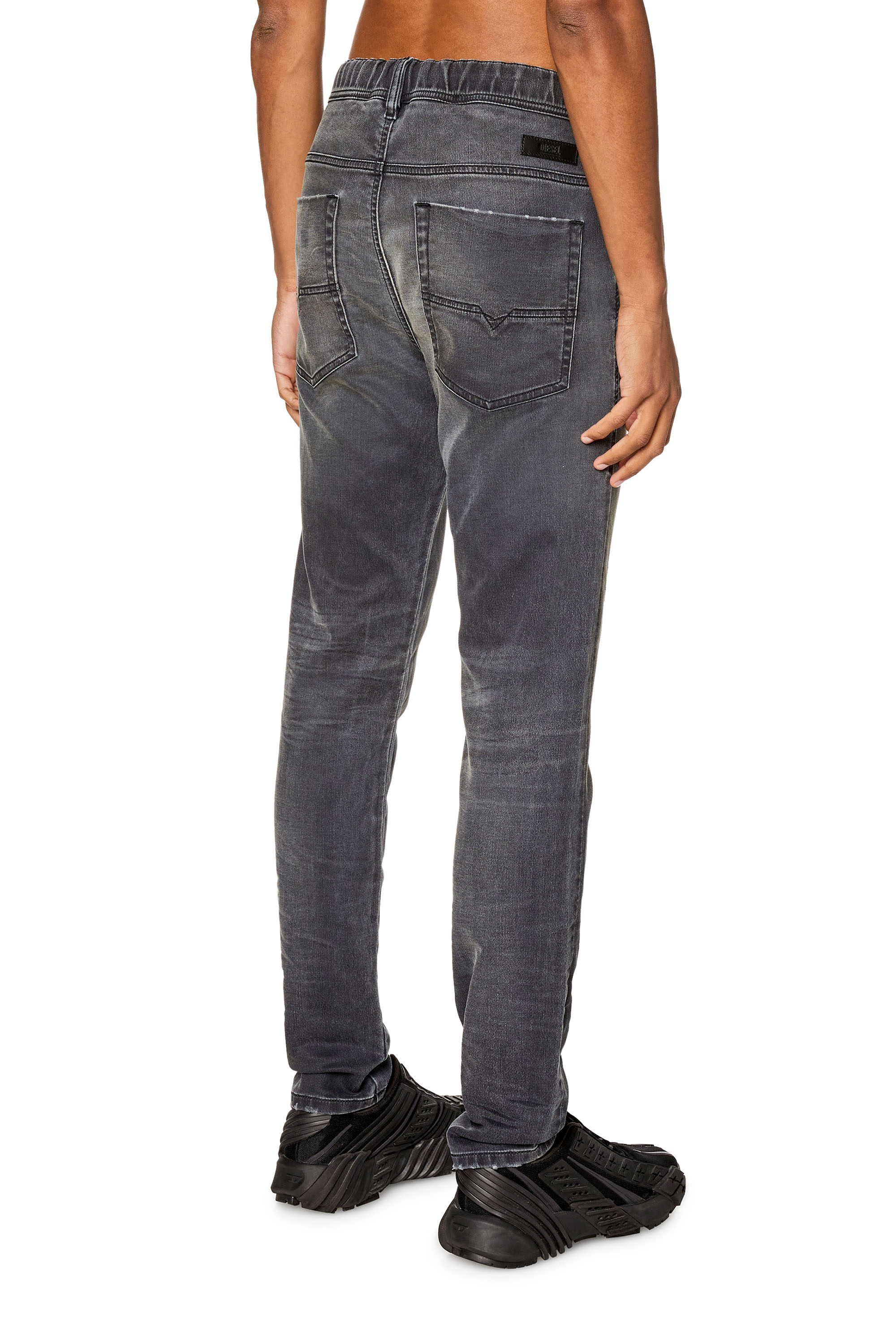 Men's Slim Jeans | Black/Dark grey | Diesel E-Spender JoggJeans®